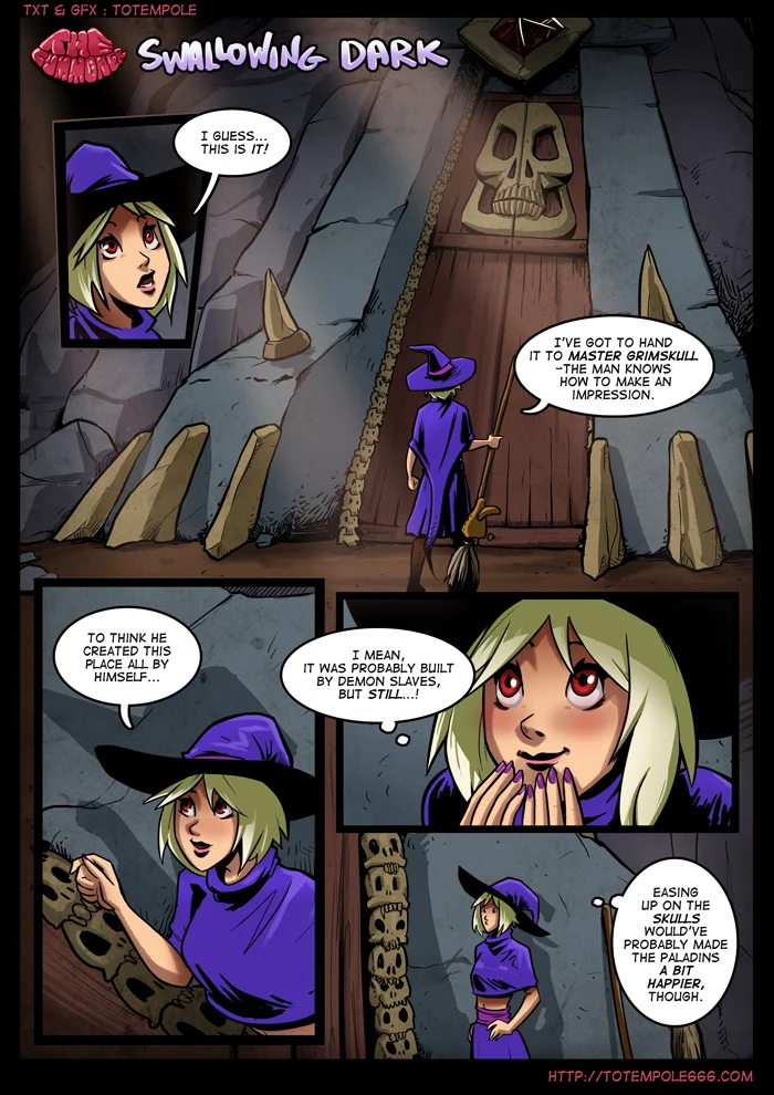 The Cummoner [Totempole] Chapter 9 - Swallowing Dark - Page 2