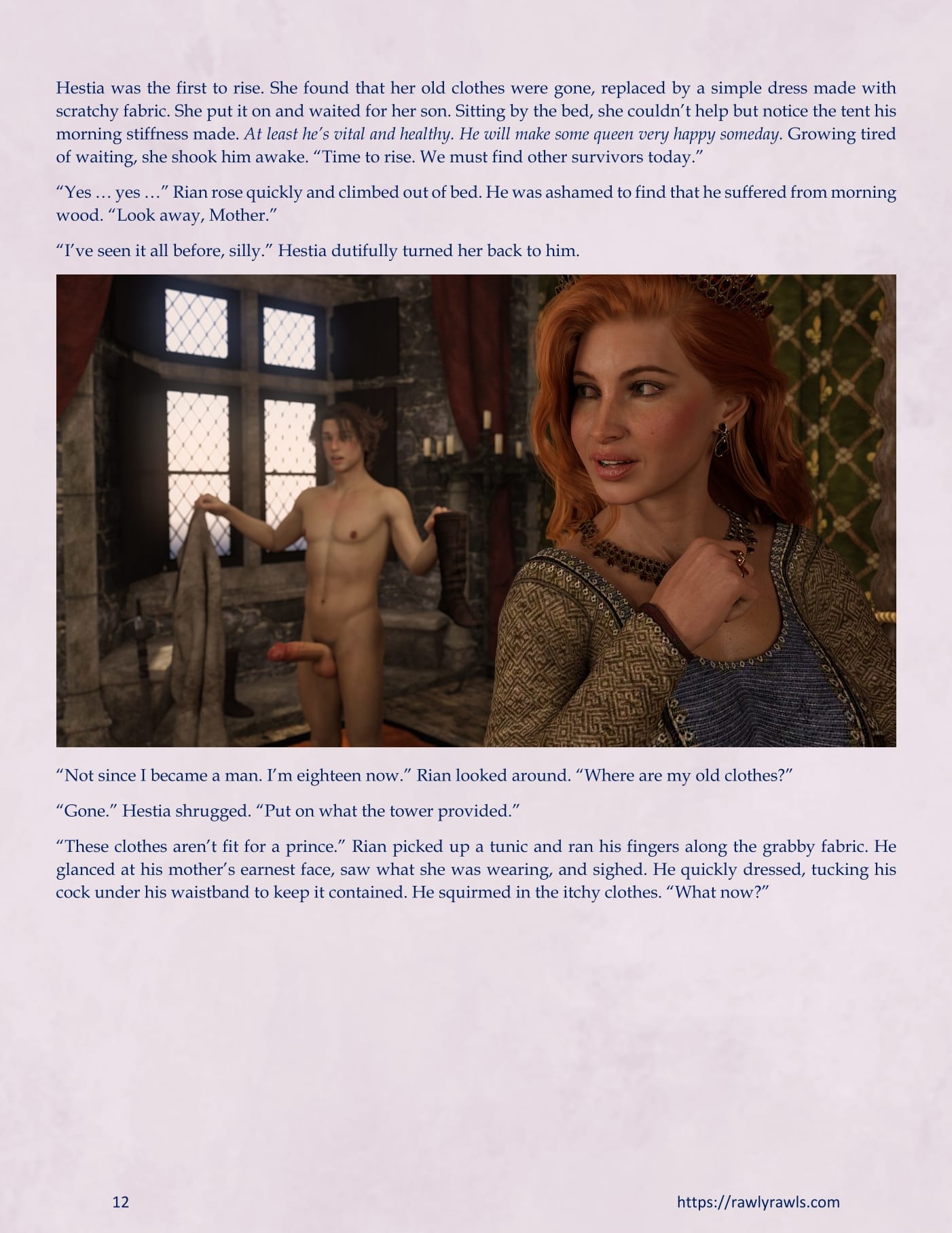 The Traveling Tower [Lexx228 , RawlyRawls] Chapter 1 - Page 12