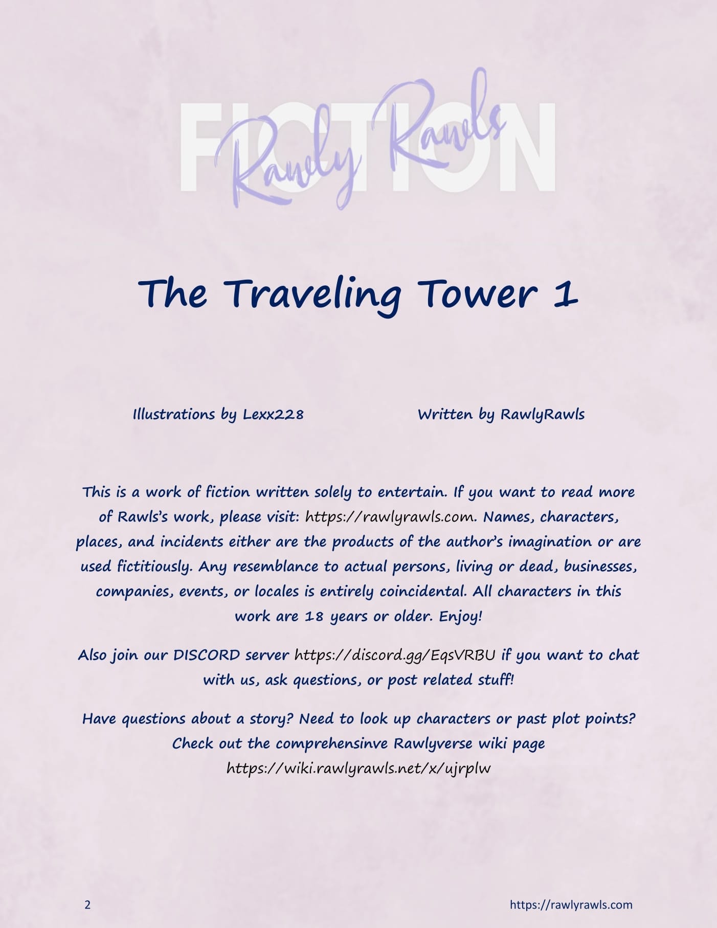 The Traveling Tower [Lexx228 , RawlyRawls] Chapter 1 - Page 2