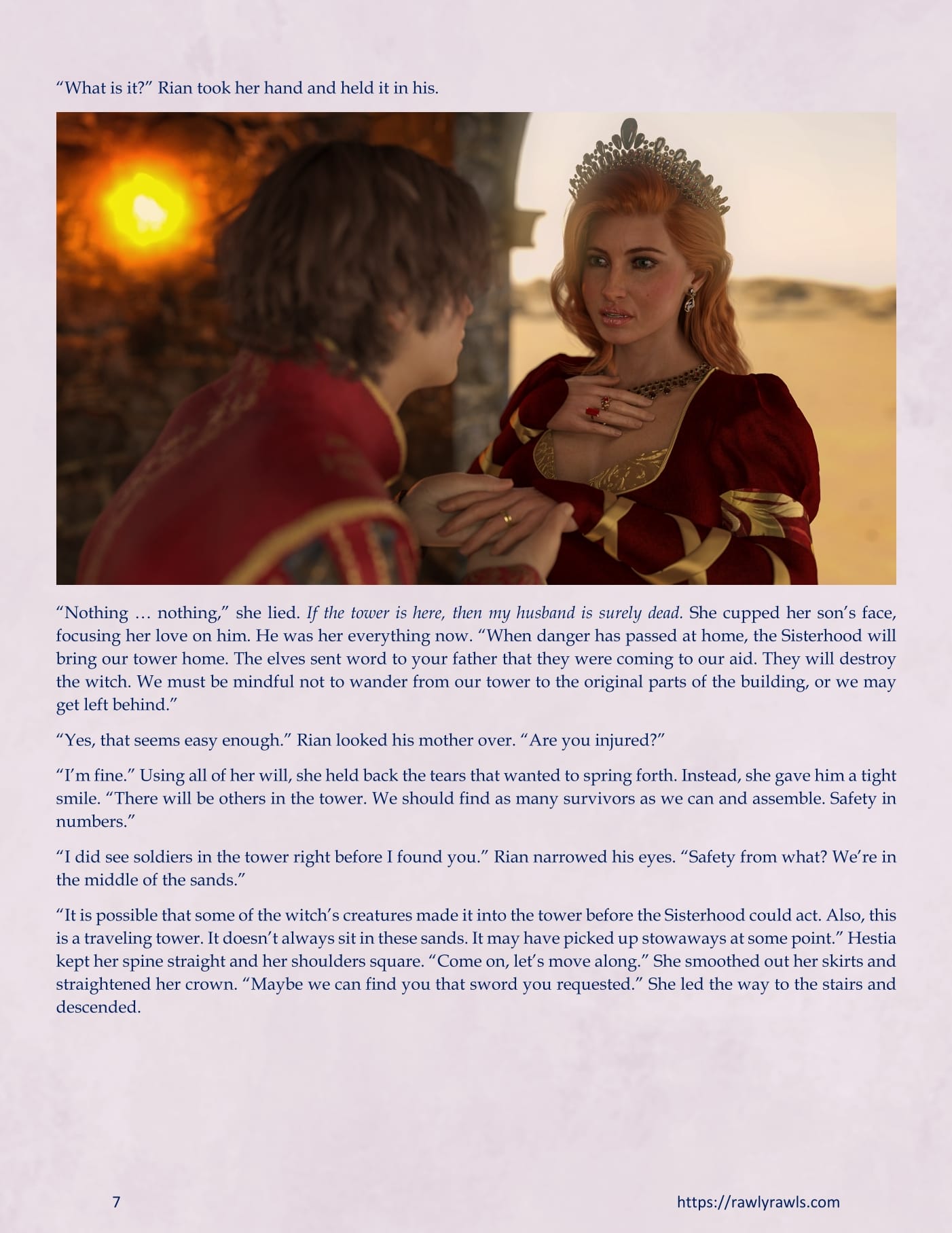 The Traveling Tower [Lexx228 , RawlyRawls] Chapter 1 - Page 7