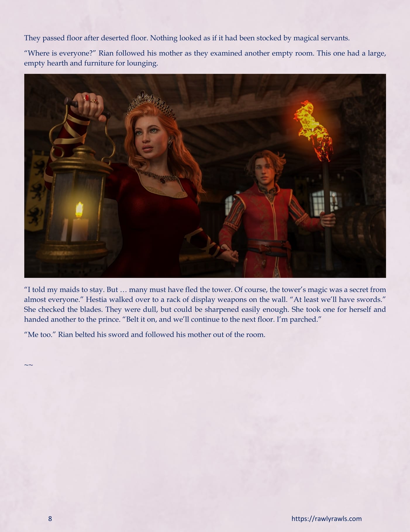 The Traveling Tower [Lexx228 , RawlyRawls] Chapter 1 - Page 8