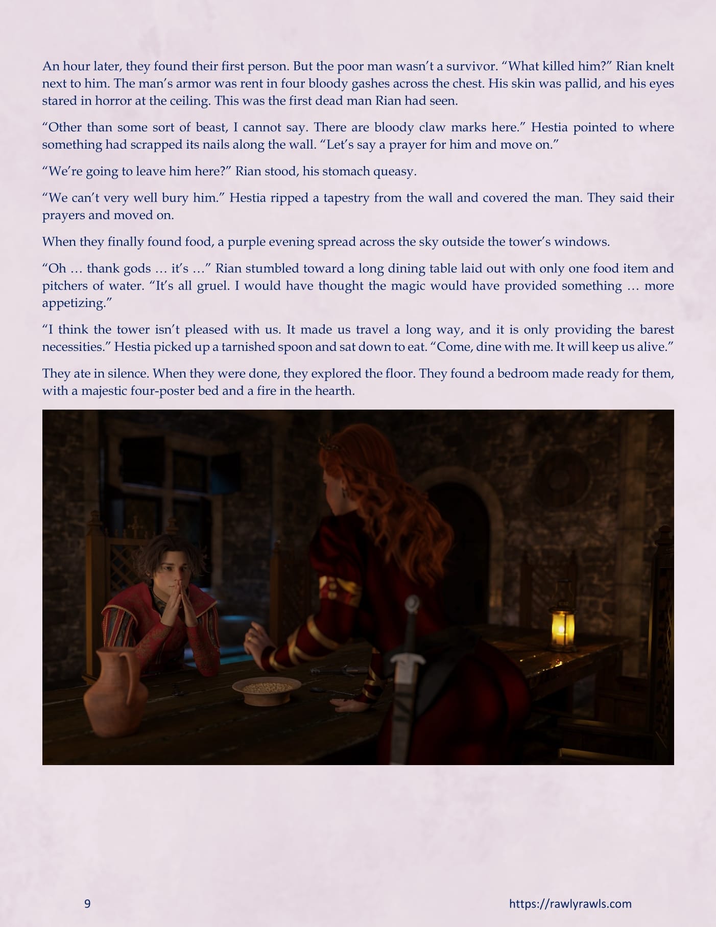 The Traveling Tower [Lexx228 , RawlyRawls] Chapter 1 - Page 9