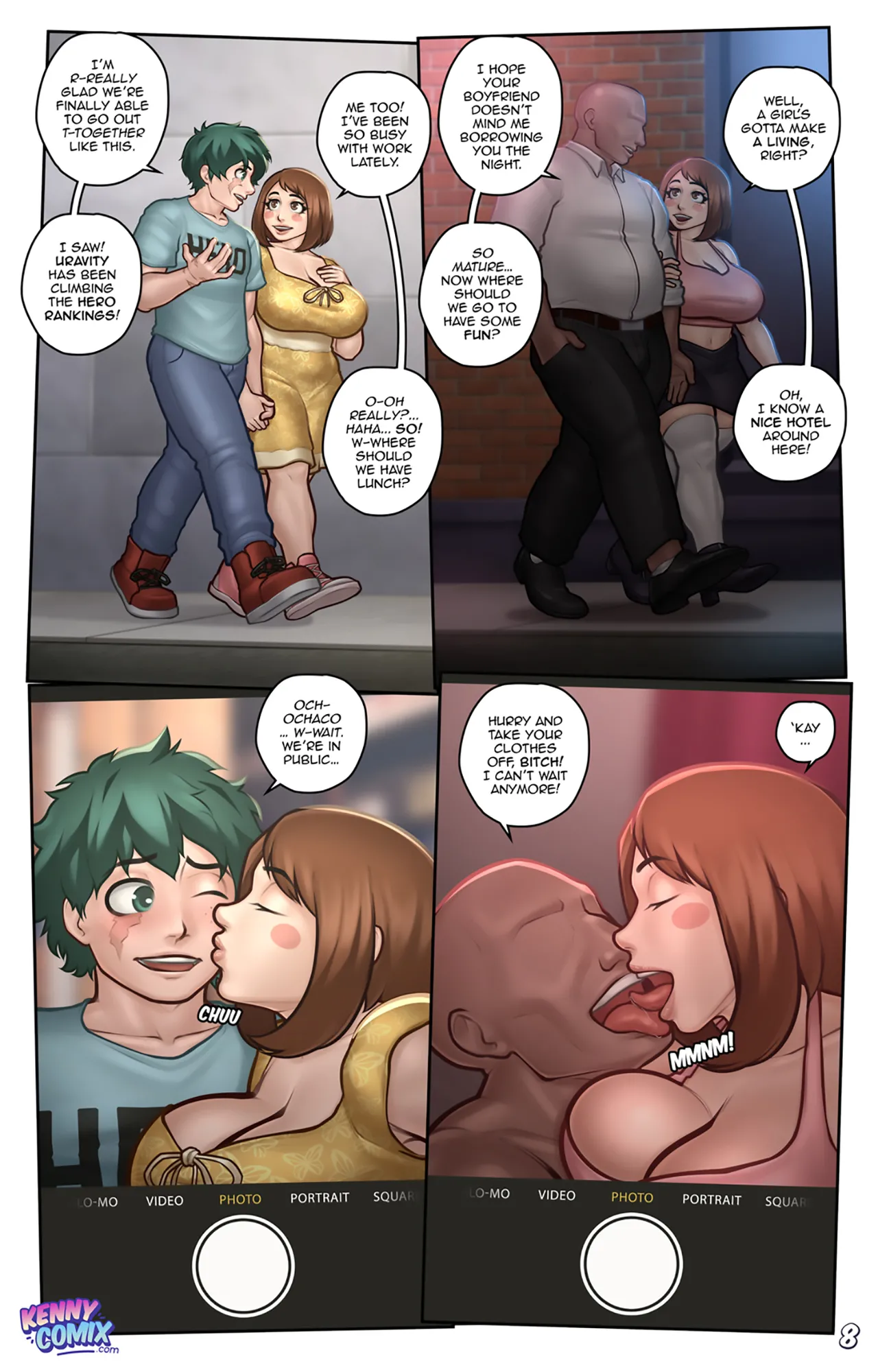 My Hero Dating (My Hero Academia) [KennyComix] Chapter 2 - Page 10