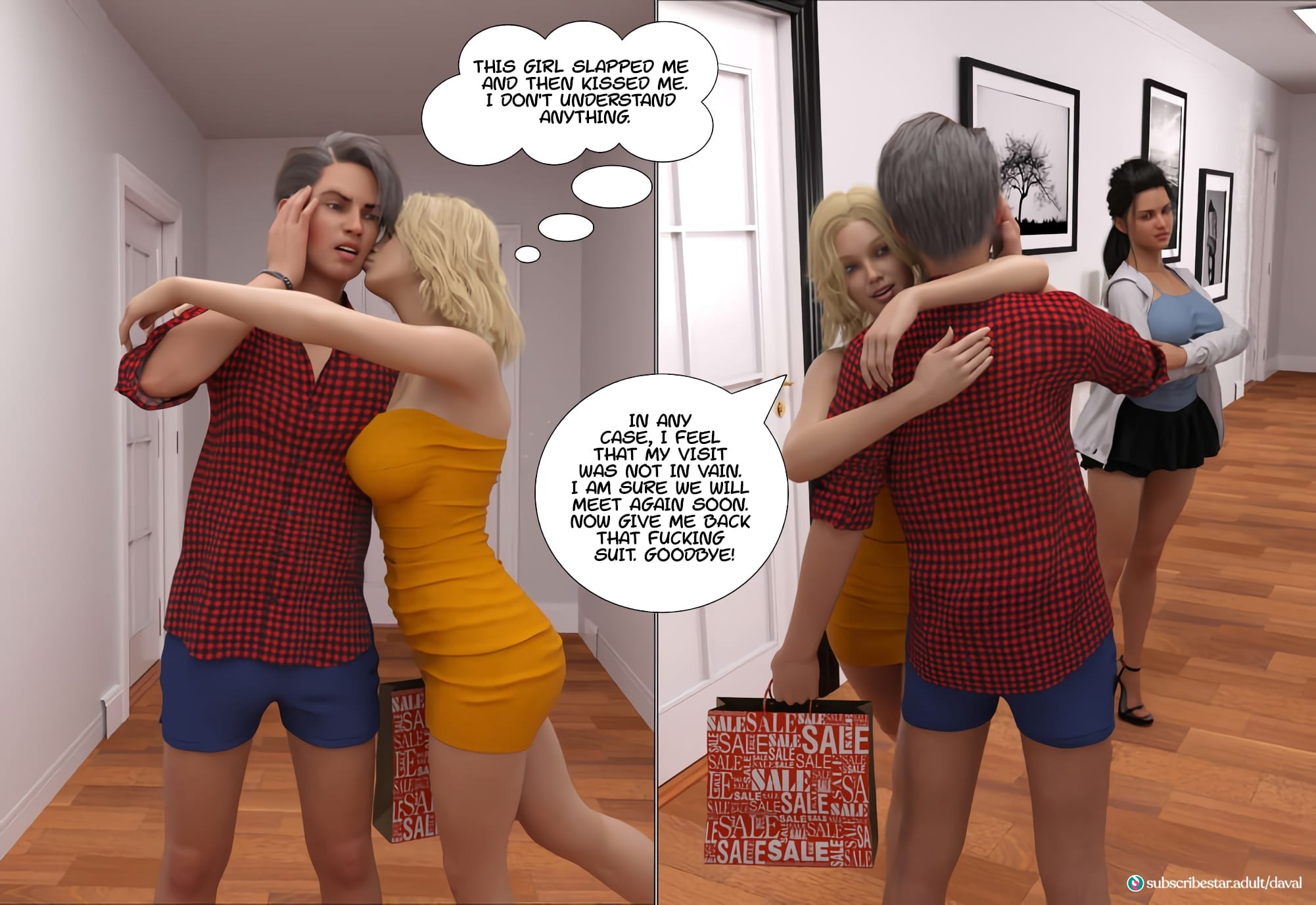 Immoral Desires [Daval3D] Chapter 12 - Page 49