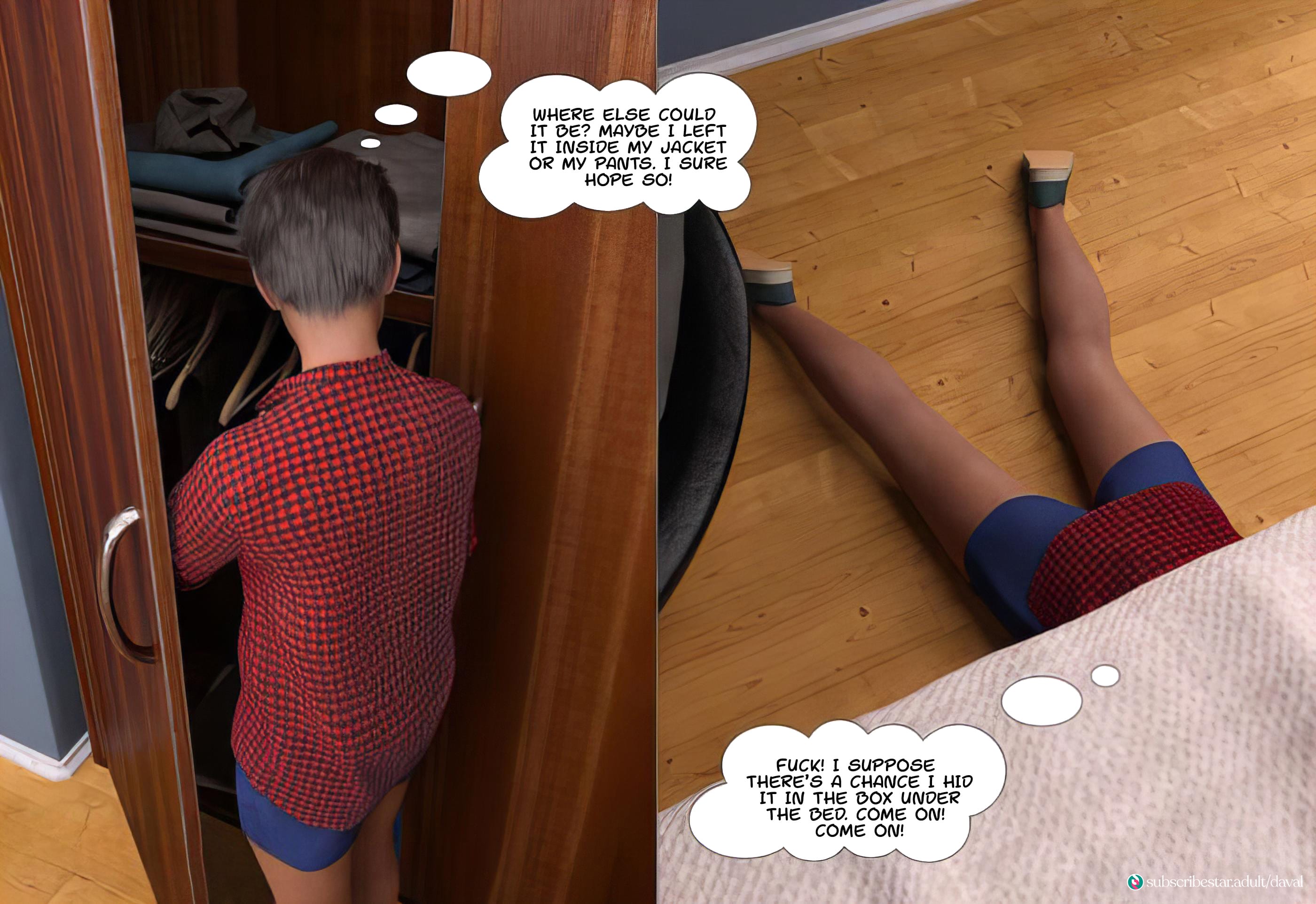 Immoral Desires [Daval3D] Chapter 12 - Page 55