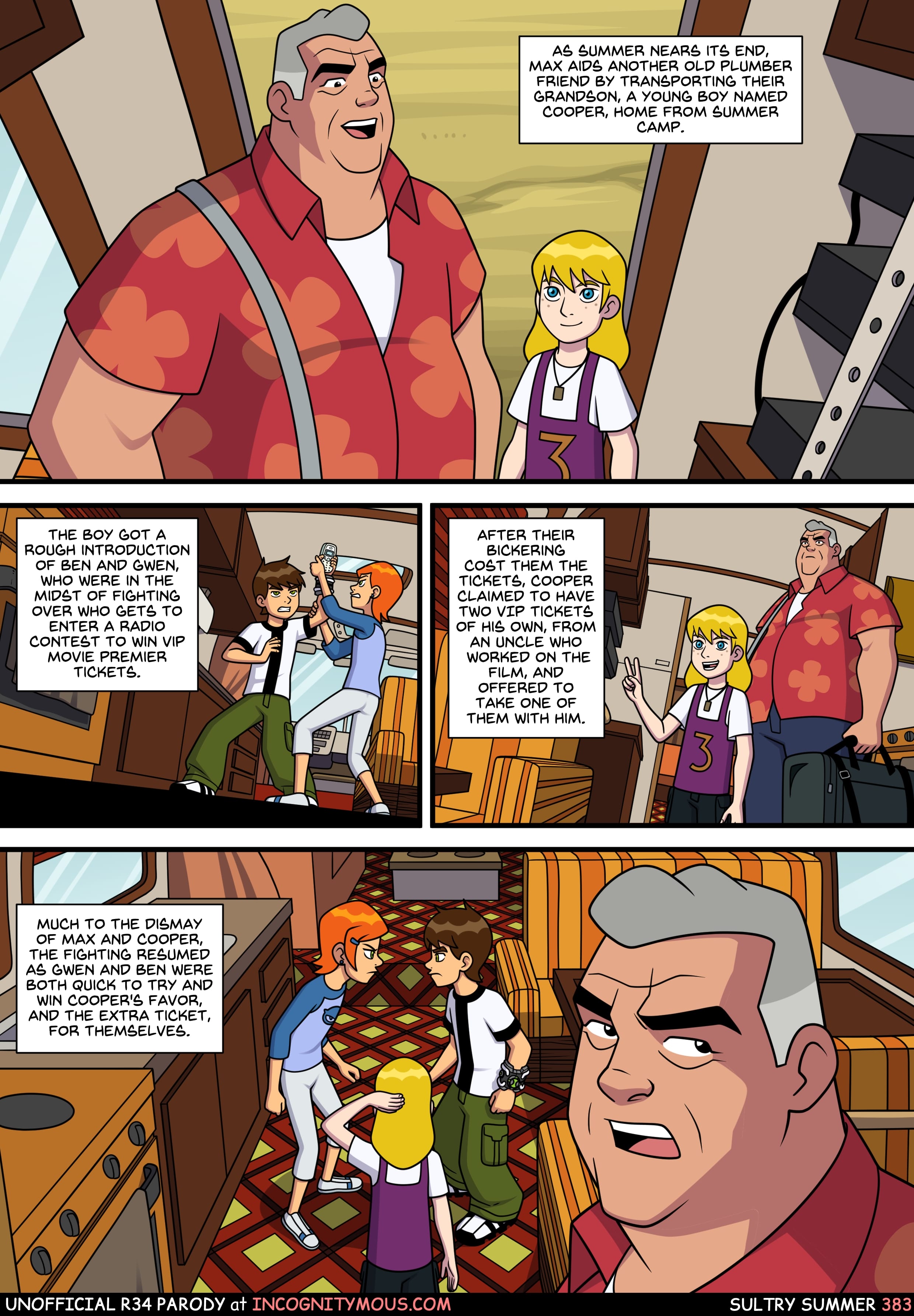 Sultry Summer (Ben 10) [Incognitymous] Chapter 7 - Page 1
