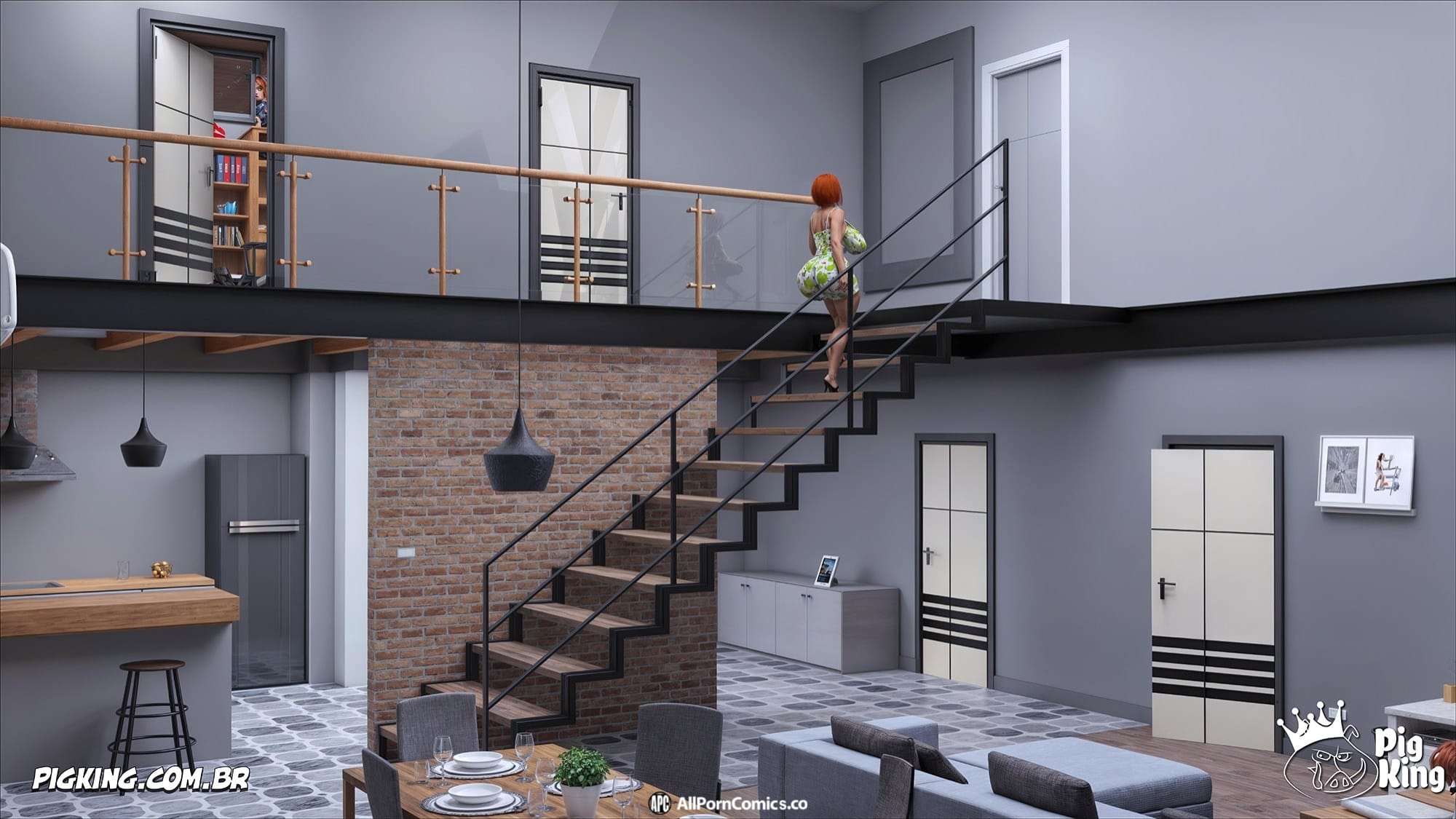 Big Black Cocks [CrazyDad3D] Chapter 19 - Page 9