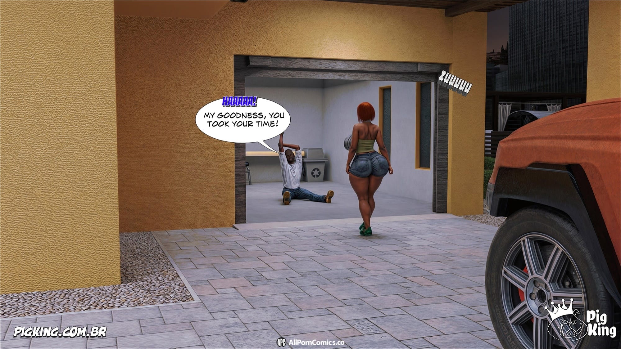 Big Black Cocks [CrazyDad3D] Chapter 20 - Page 91