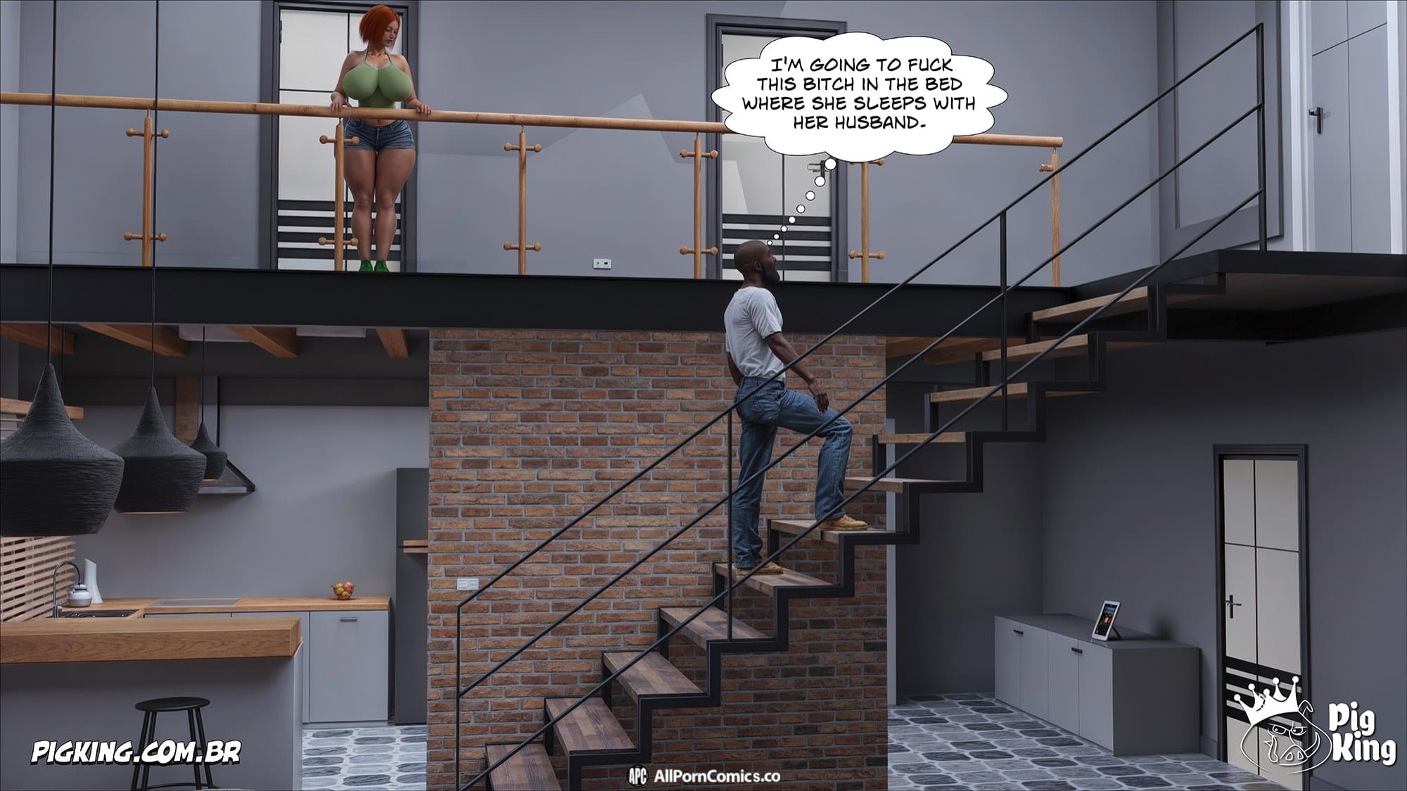 Big Black Cocks [CrazyDad3D] Chapter 21 - Page 9