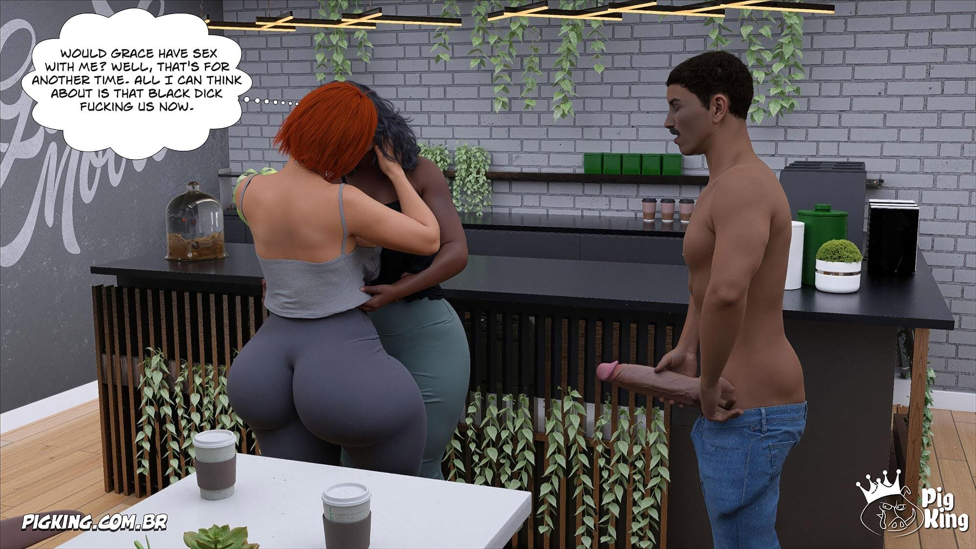 Big Black Cocks [CrazyDad3D] Chapter 28 - Page 76