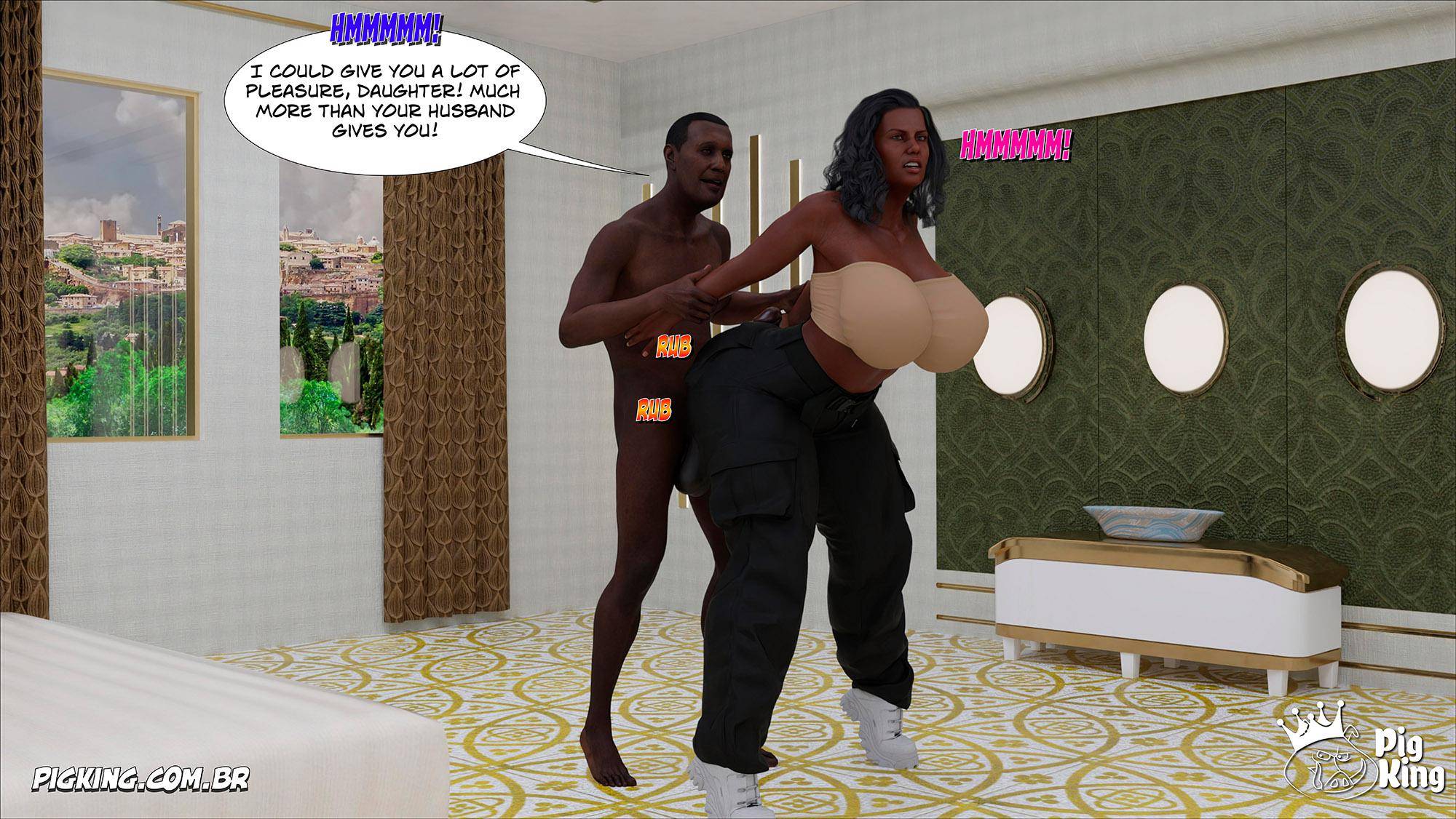 Big Black Cocks [CrazyDad3D] Chapter 3 - Page 77