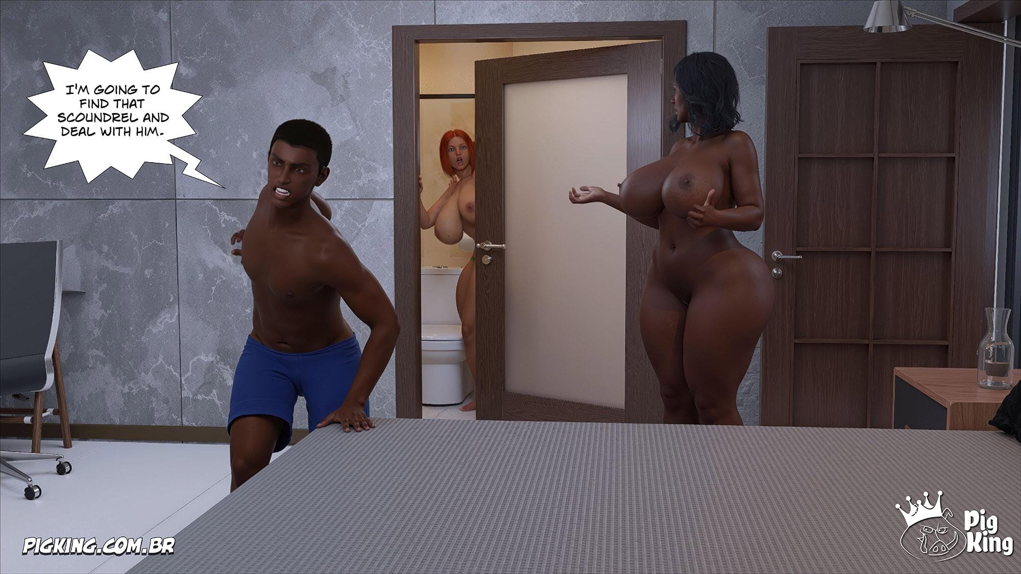 Big Black Cocks [CrazyDad3D] Chapter 30 - Page 87