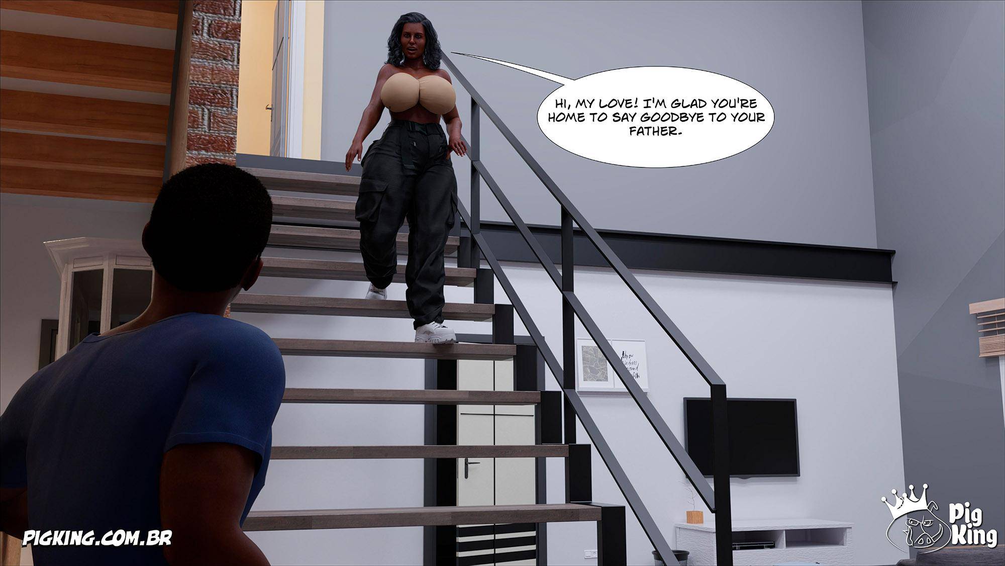 Big Black Cocks [CrazyDad3D] Chapter 4 - Page 23