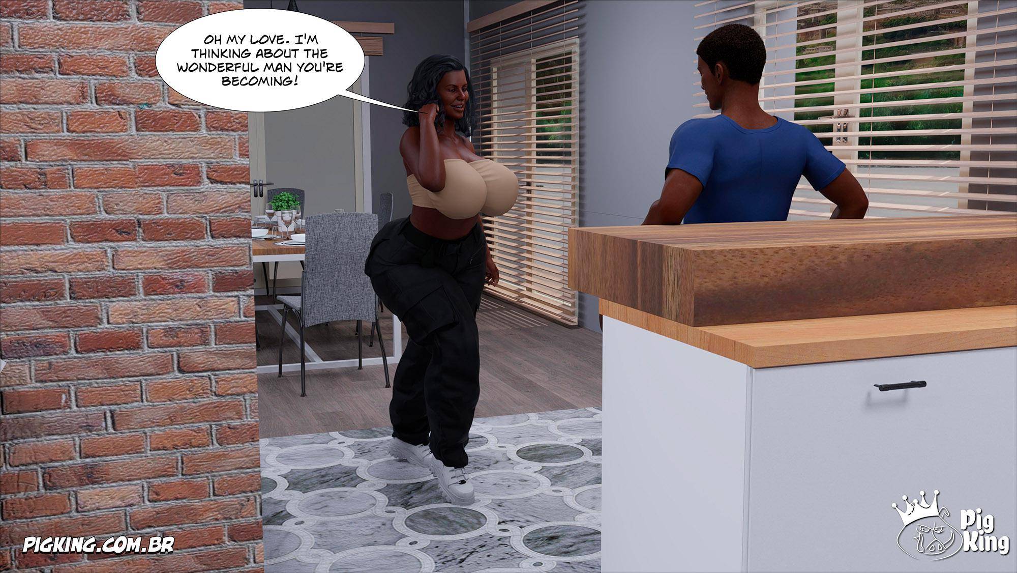 Big Black Cocks [CrazyDad3D] Chapter 4 - Page 32