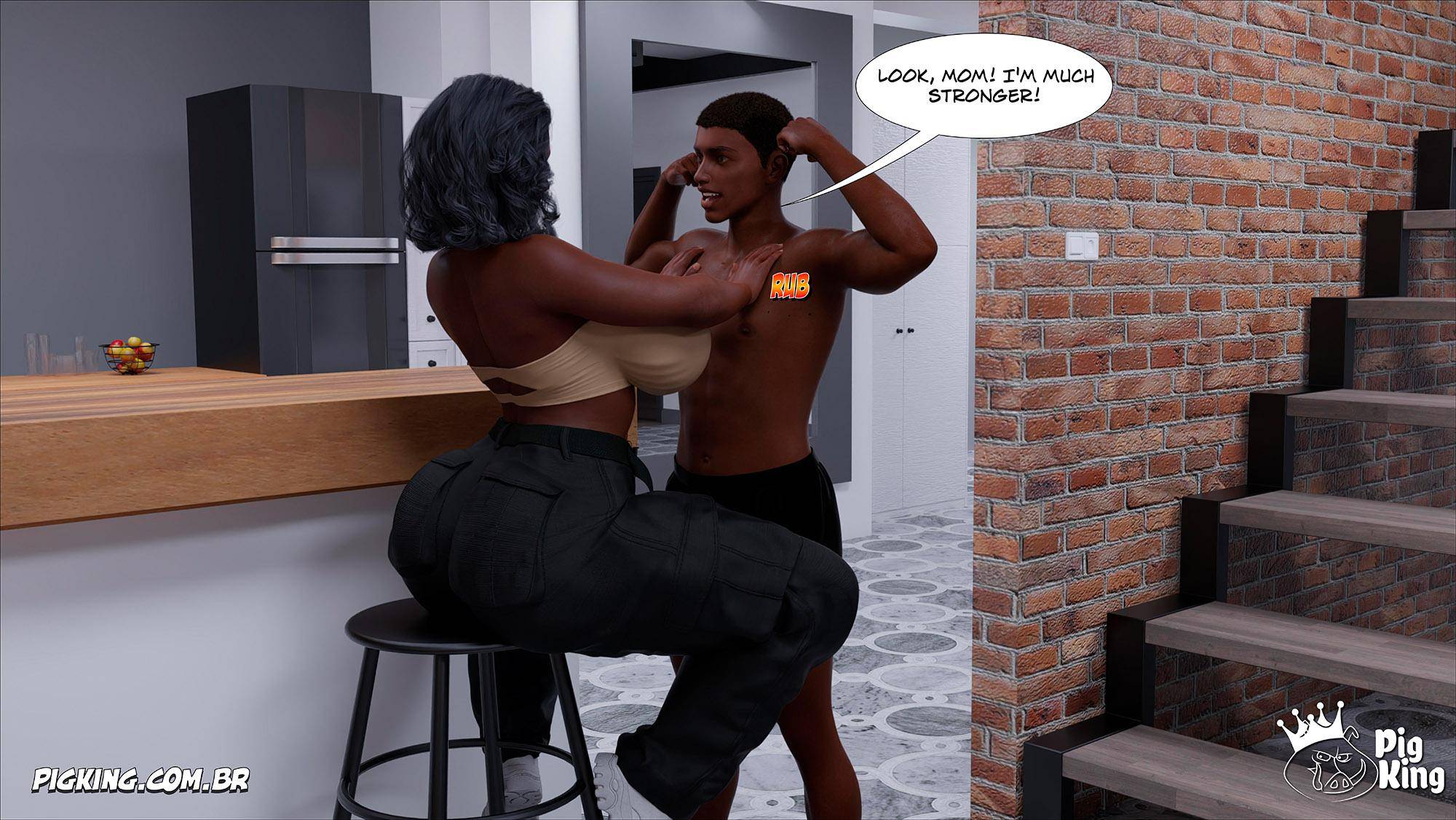 Big Black Cocks [CrazyDad3D] Chapter 4 - Page 92