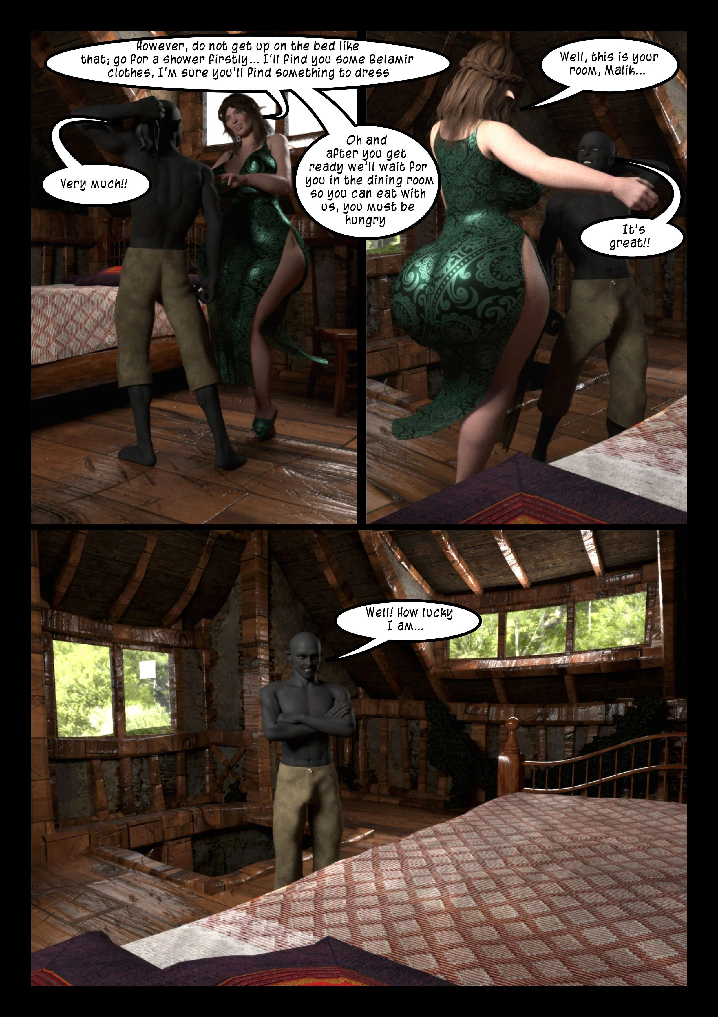 The Alpha Male Of The House [Moiarte3D] Chapter 1 - Page 12