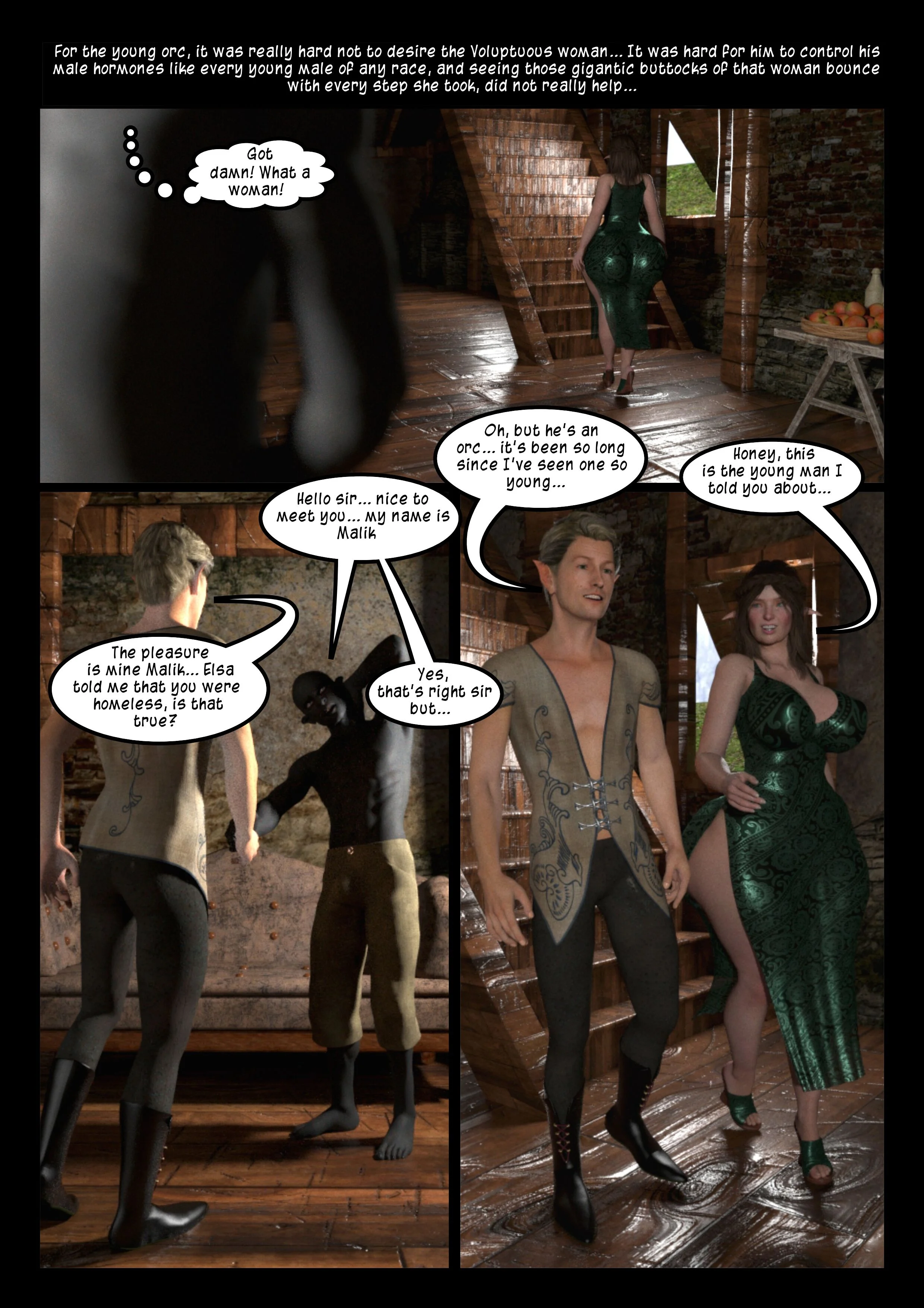 The Alpha Male Of The House [Moiarte3D] Chapter 1 - Page 9