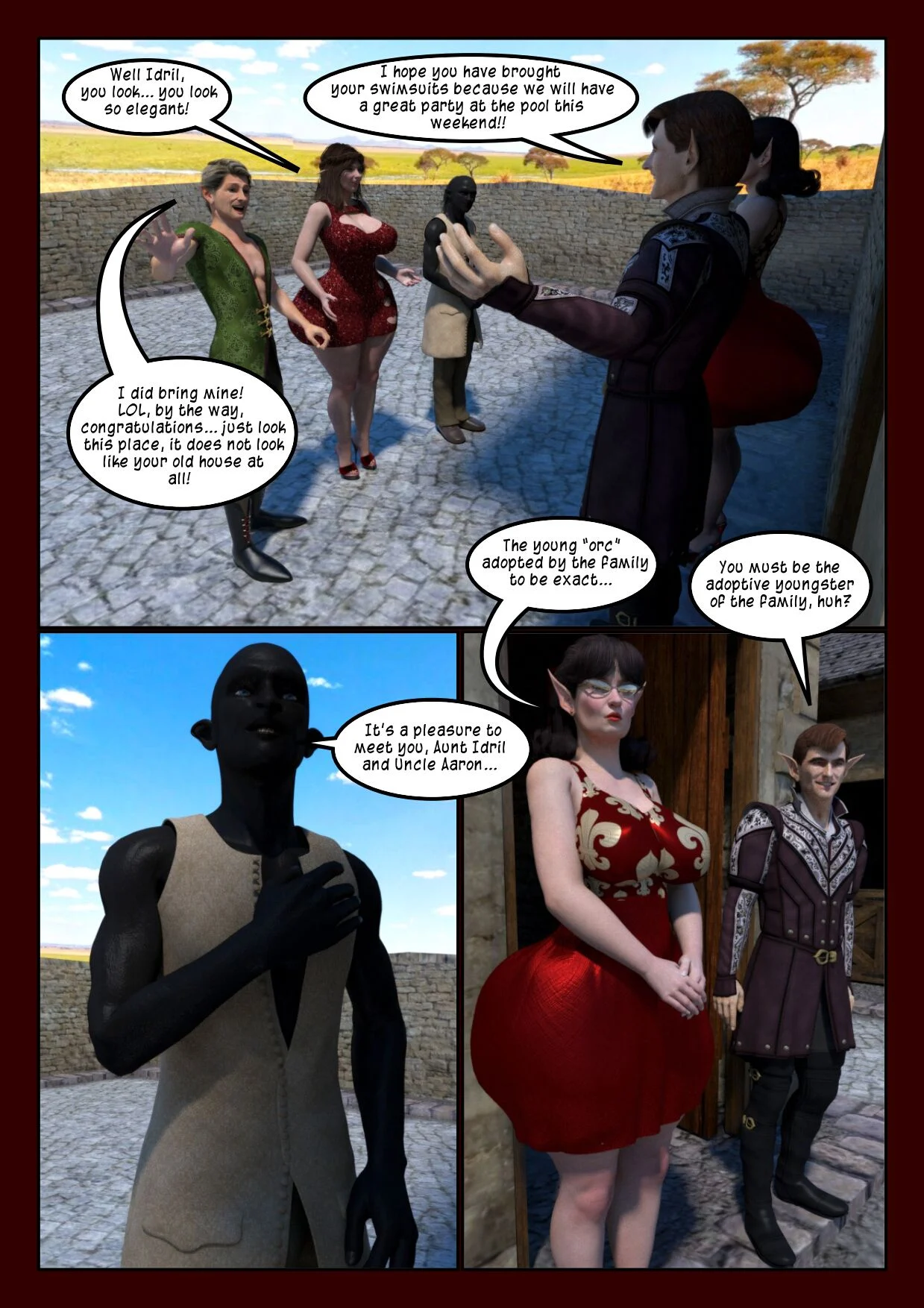 The Alpha Male Of The House [Moiarte3D] Chapter 2 - Page 4