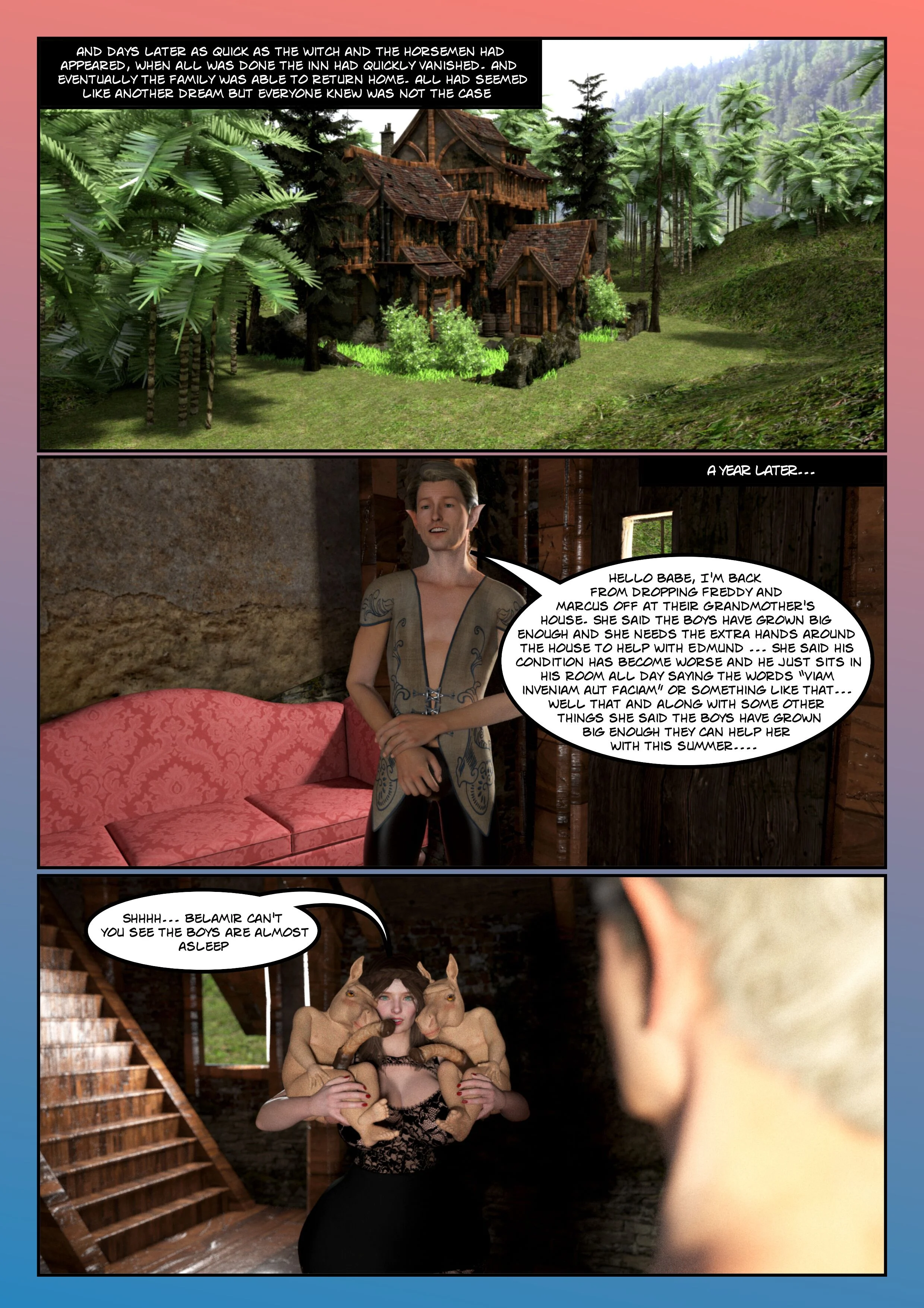 The Alpha Male Of The House [Moiarte3D] Chapter 5 - Page 46
