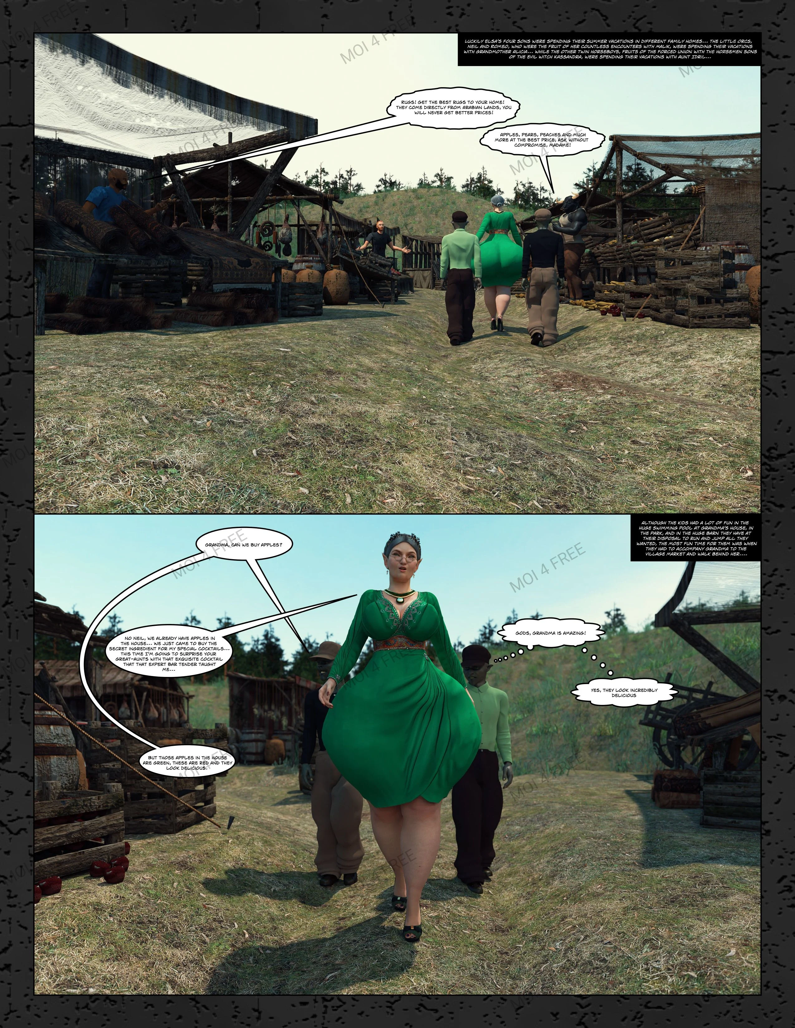The Alpha Male Of The House [Moiarte3D] Chapter 6.3 - Page 4