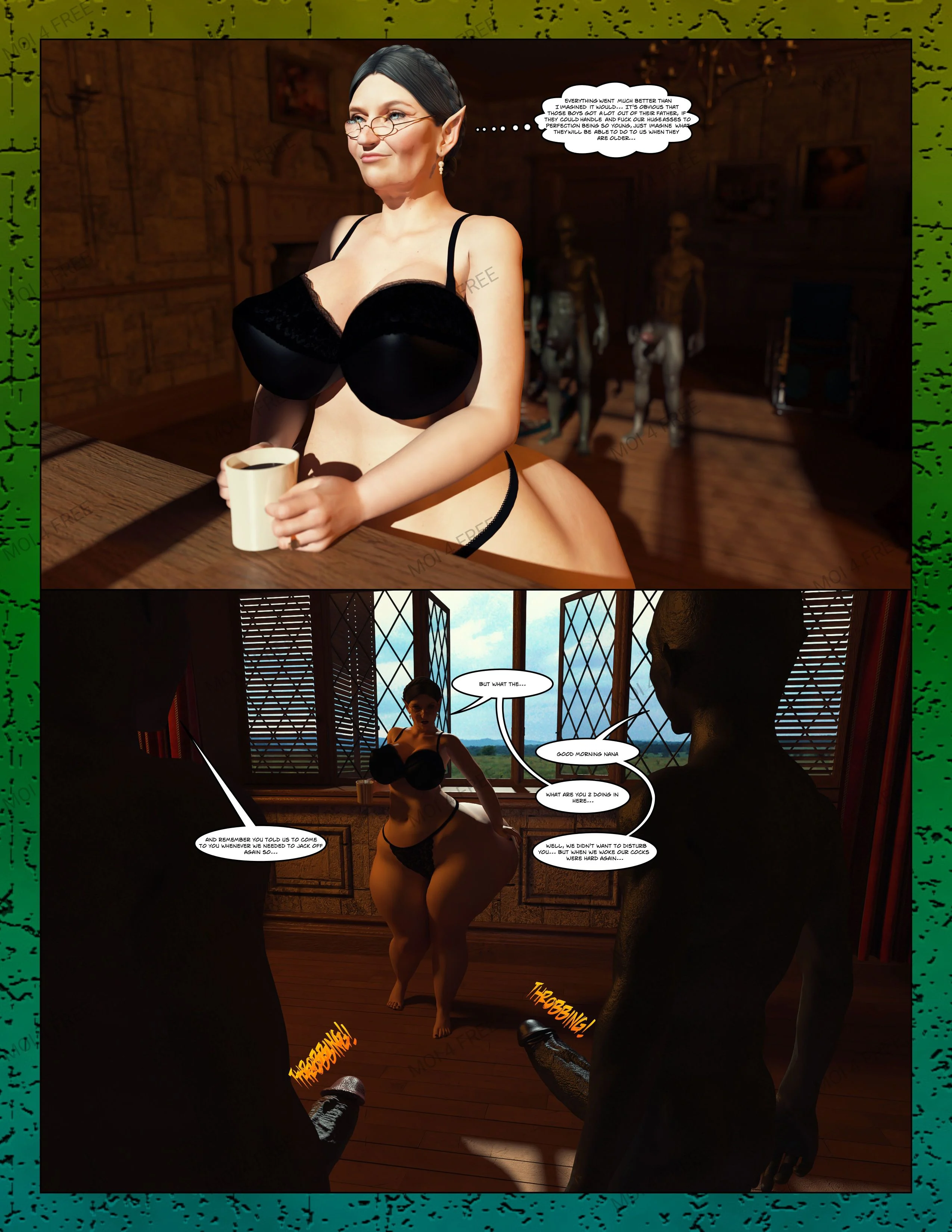 The Alpha Male Of The House [Moiarte3D] Chapter 6.3 - Page 41