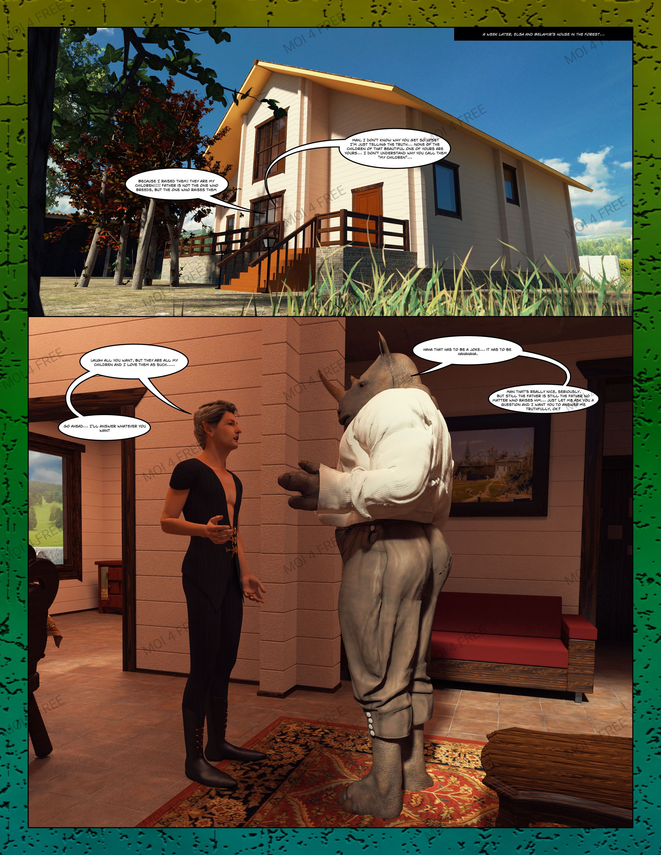 The Alpha Male Of The House [Moiarte3D] Chapter 6.3 - Page 44