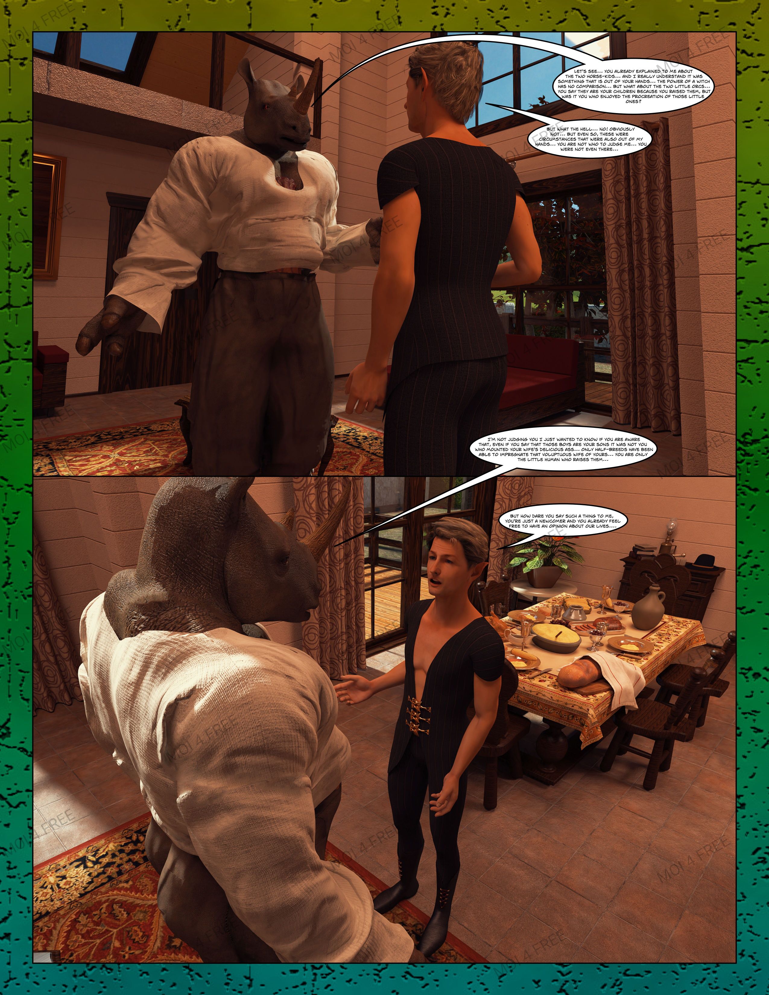 The Alpha Male Of The House [Moiarte3D] Chapter 6.3 - Page 45