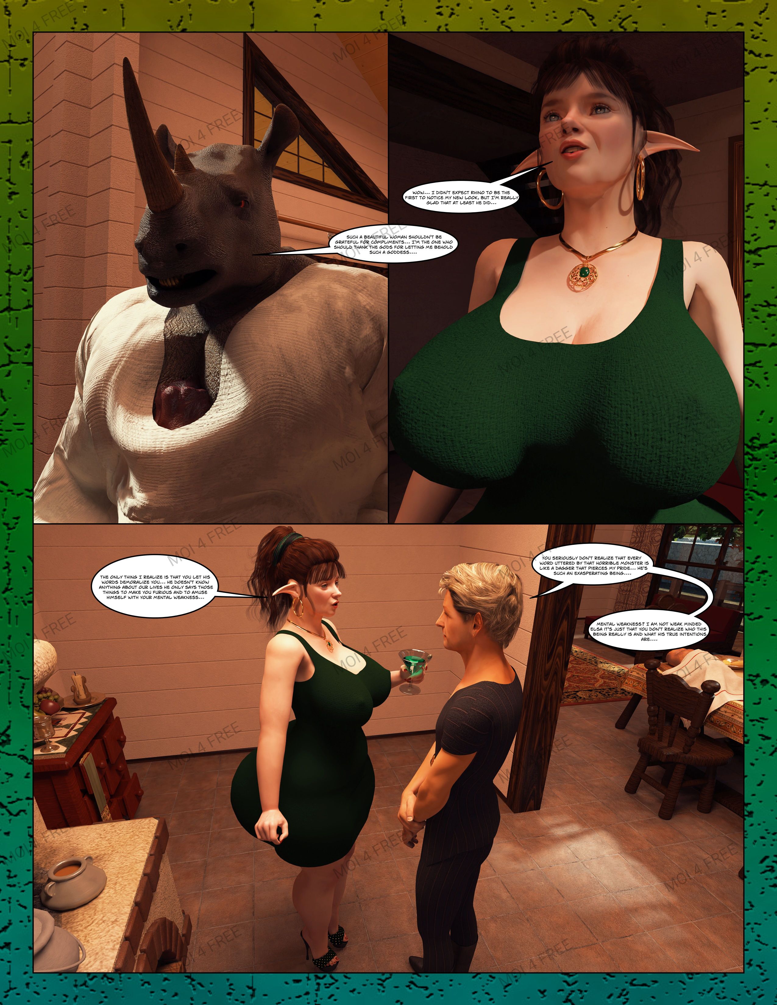The Alpha Male Of The House [Moiarte3D] Chapter 6.3 - Page 47