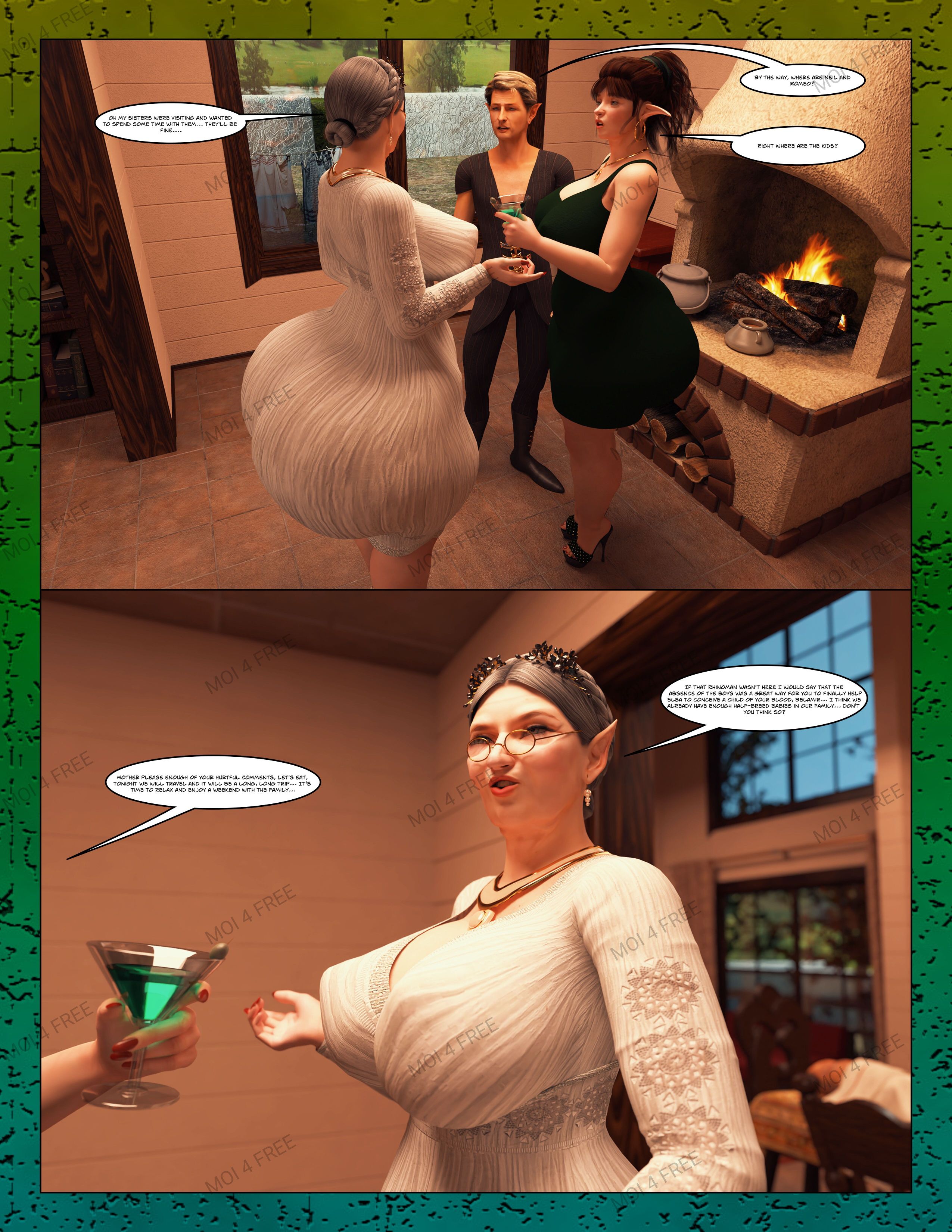 The Alpha Male Of The House [Moiarte3D] Chapter 6.3 - Page 51