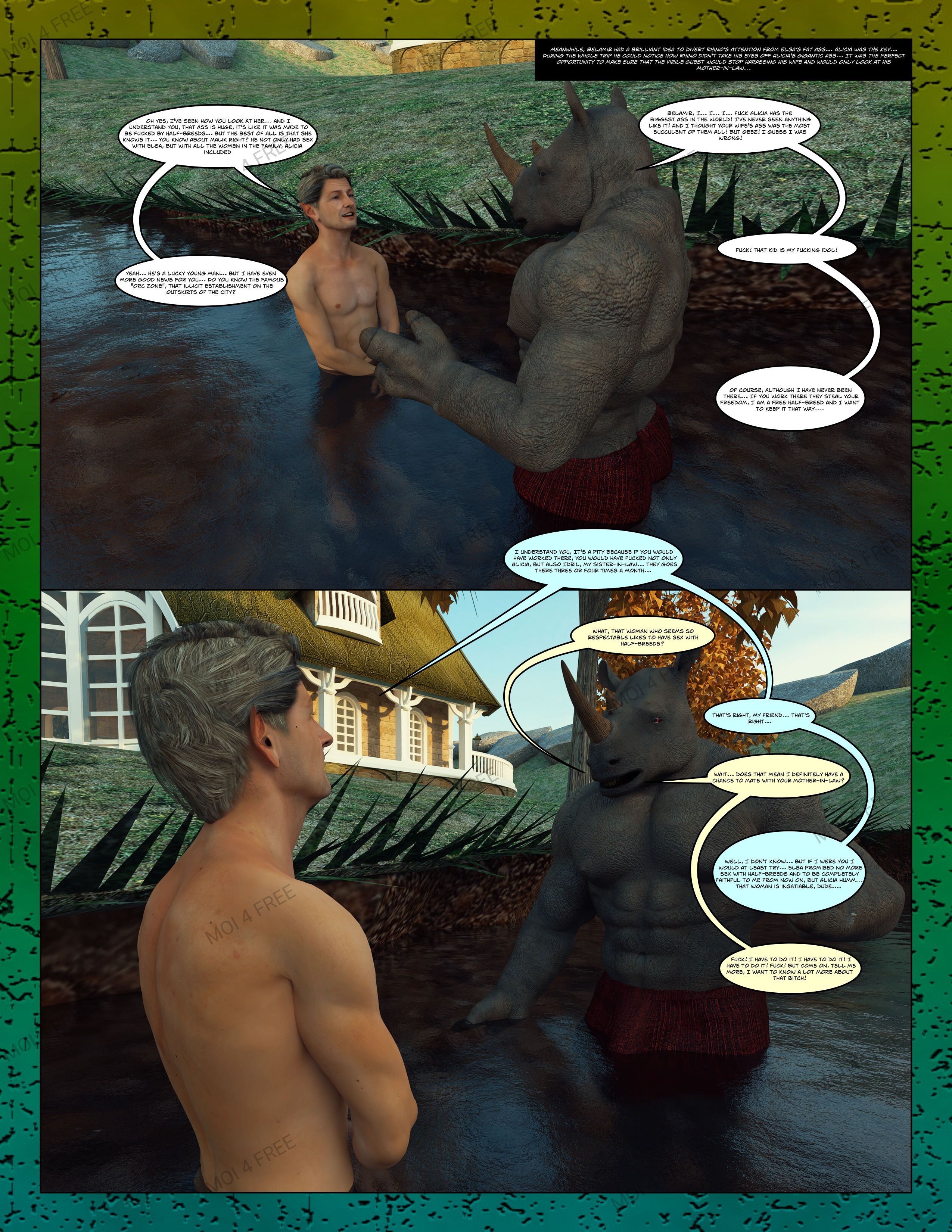 The Alpha Male Of The House [Moiarte3D] Chapter 6.3 - Page 55
