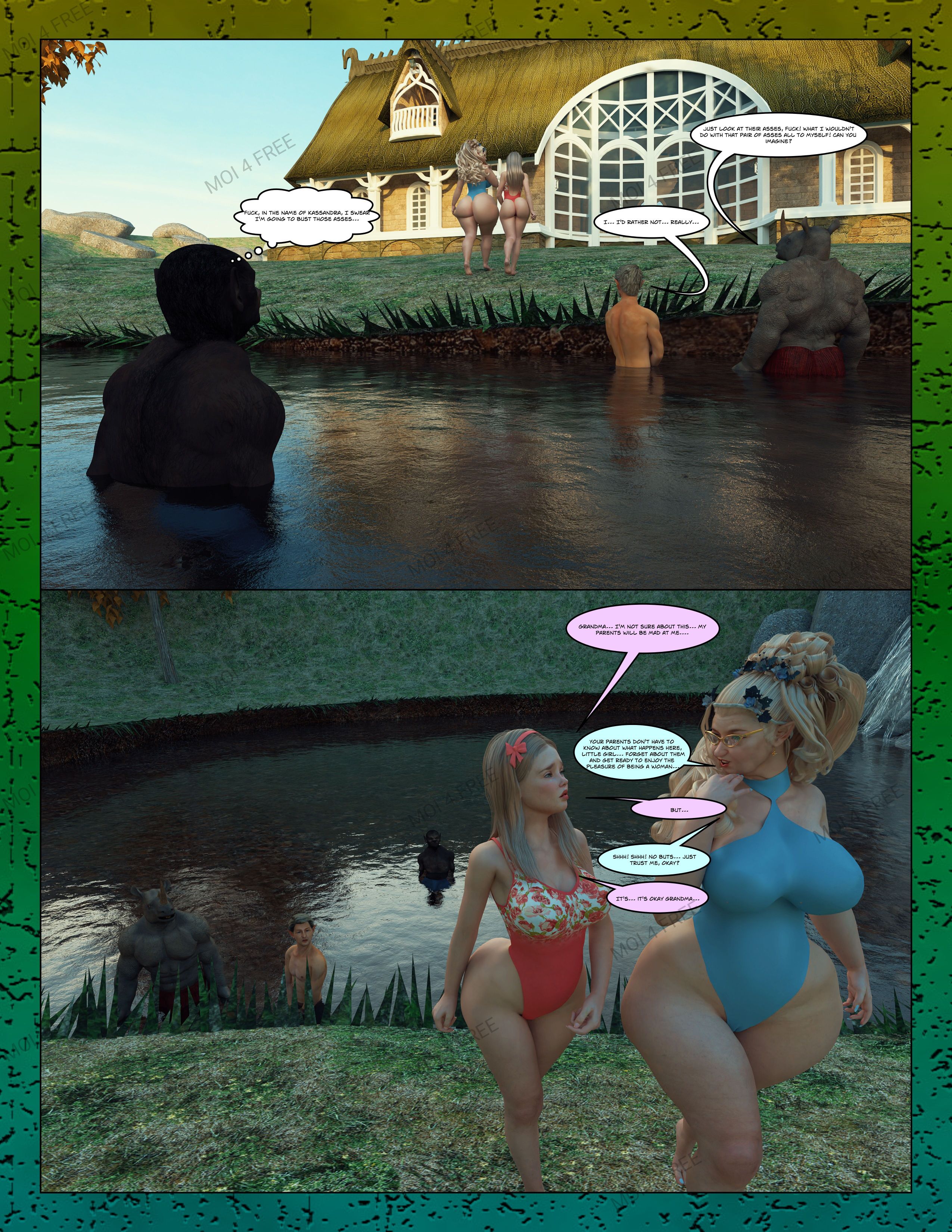 The Alpha Male Of The House [Moiarte3D] Chapter 6.3 - Page 58