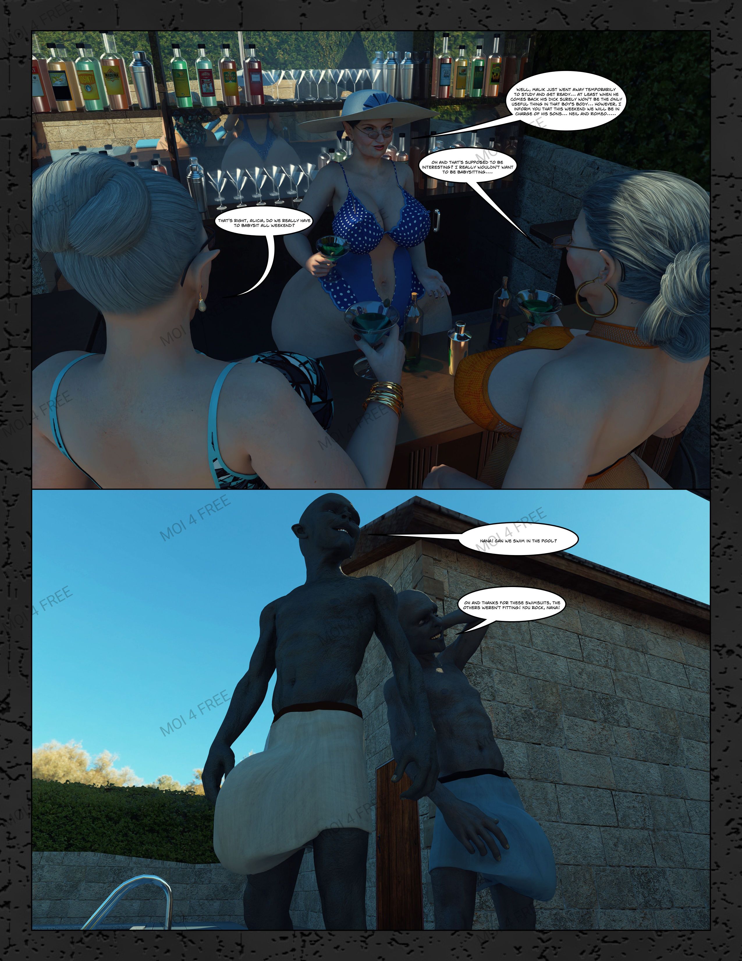 The Alpha Male Of The House [Moiarte3D] Chapter 6.3 - Page 8