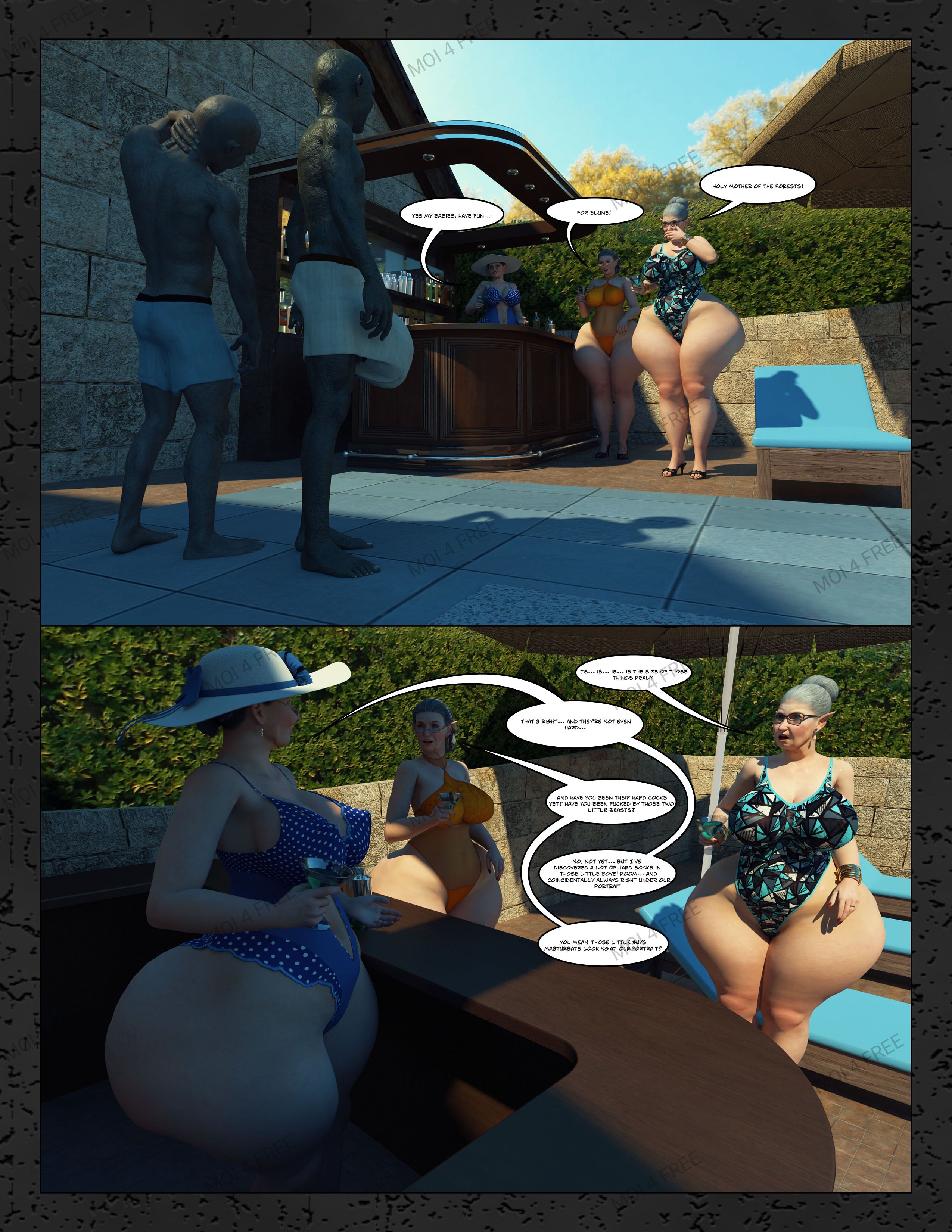 The Alpha Male Of The House [Moiarte3D] Chapter 6.3 - Page 9