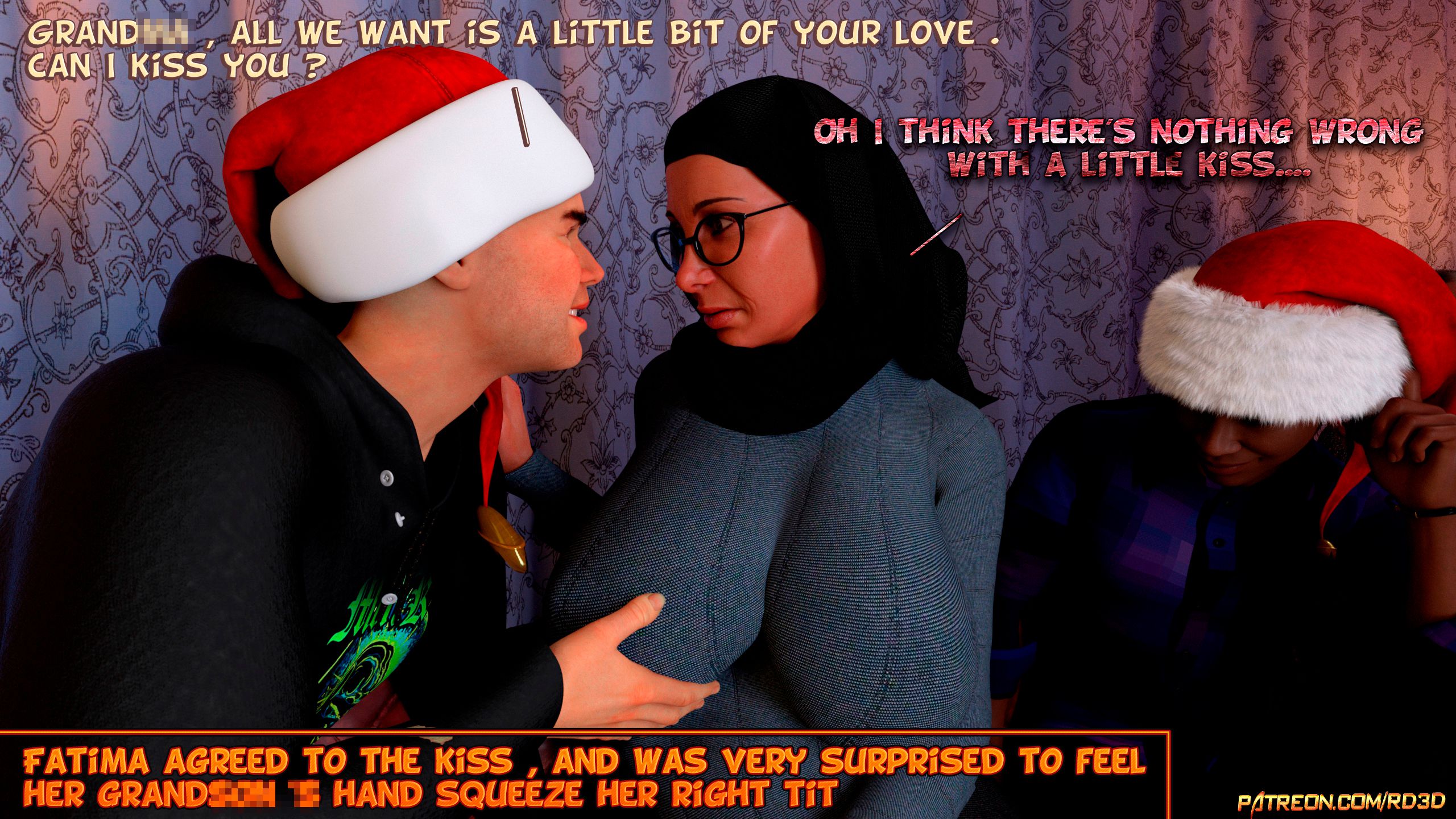 Lust Predators – Hijab Amatures [Real-Deal 3D] Christmas - Page 11