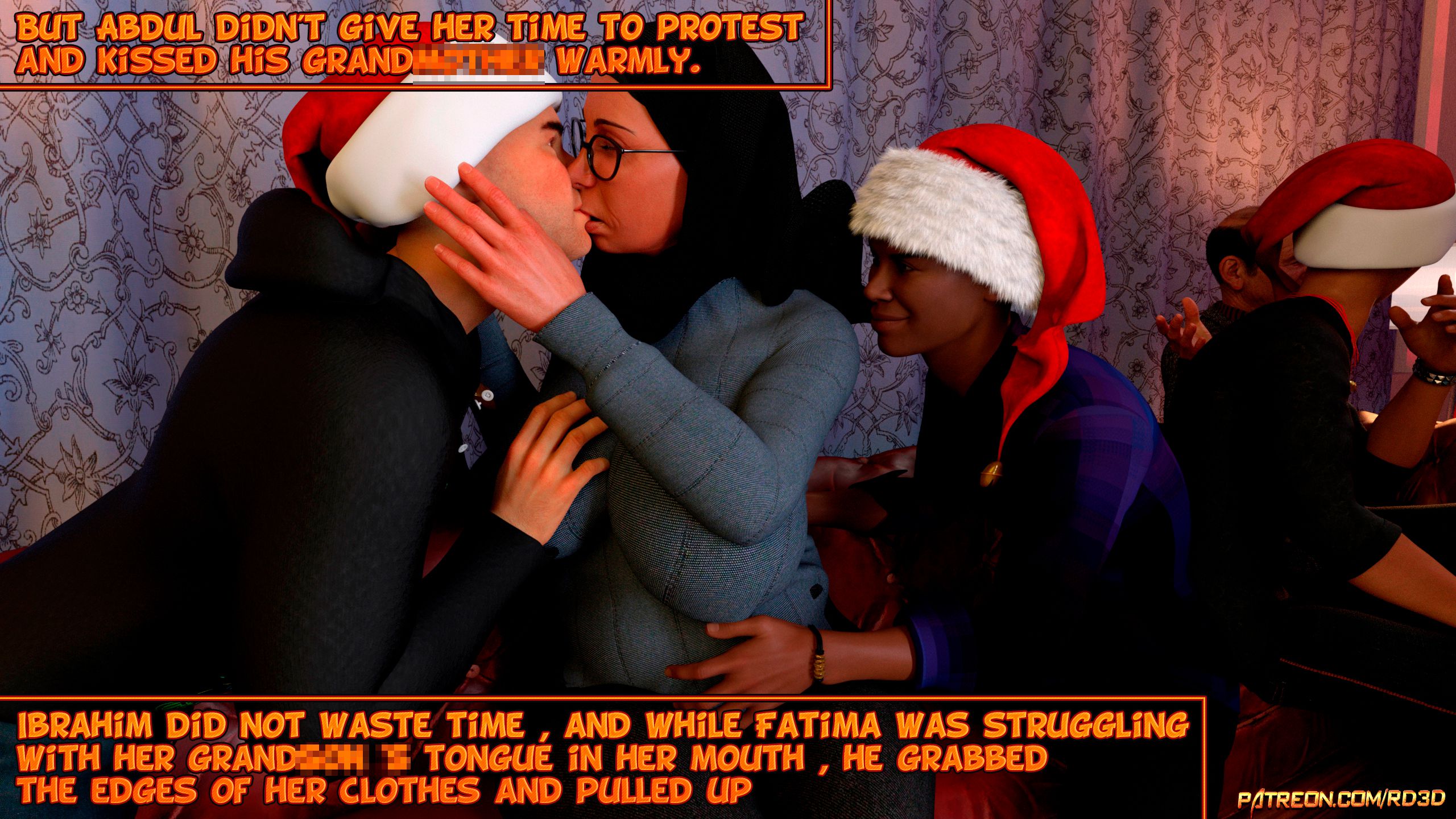 Lust Predators – Hijab Amatures [Real-Deal 3D] Christmas - Page 12