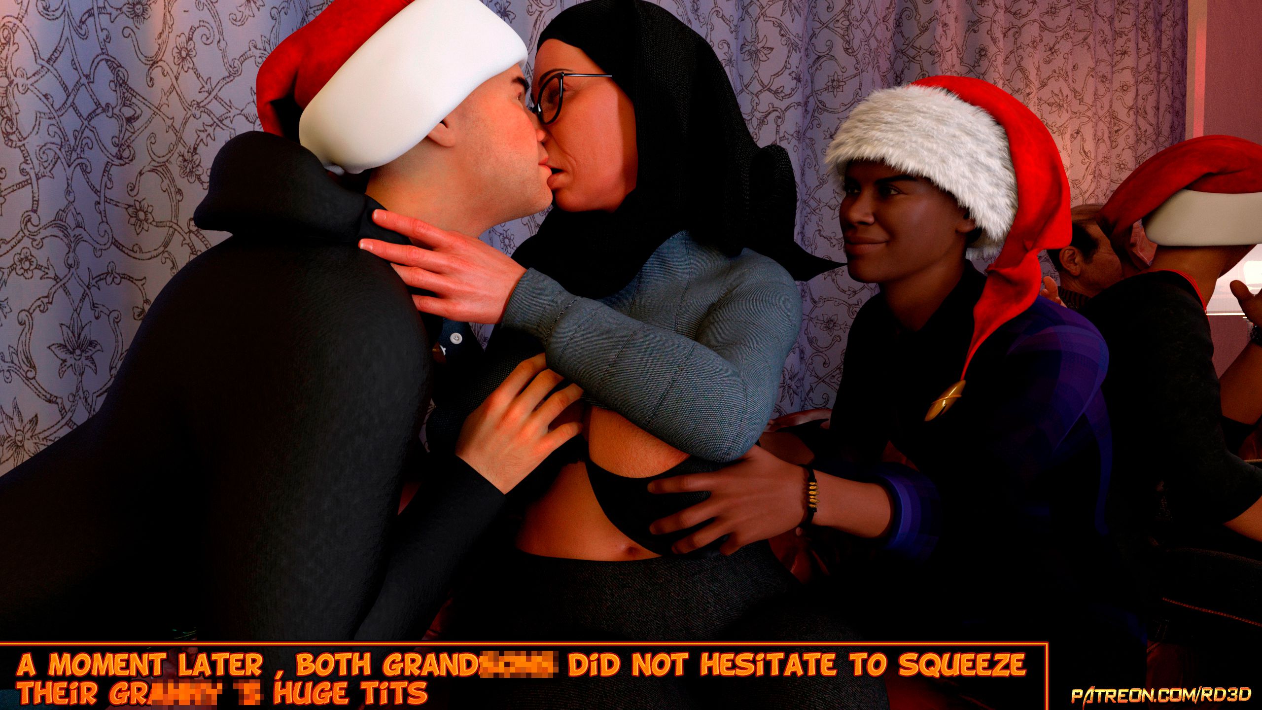 Lust Predators – Hijab Amatures [Real-Deal 3D] Christmas - Page 13