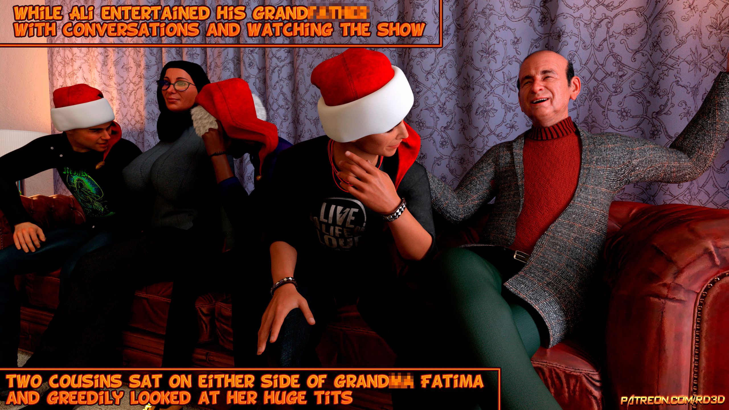 Lust Predators – Hijab Amatures [Real-Deal 3D] Christmas - Page 4