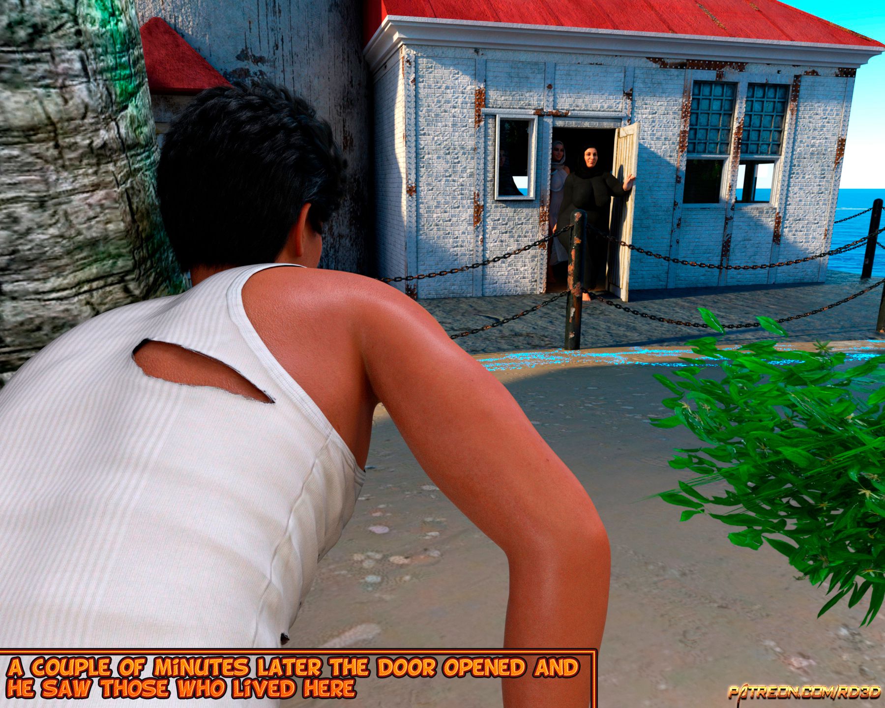 Lust Predators – Hijab Amatures [Real-Deal 3D] Lust Island - Page 10