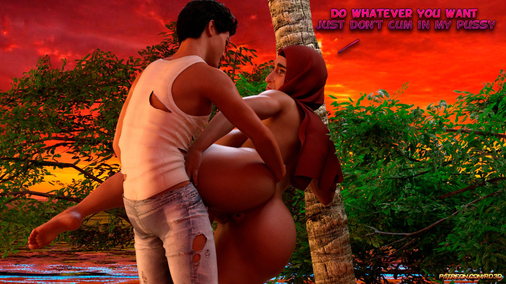 Lust Predators – Hijab Amatures [Real-Deal 3D] Lust Island - Page 67