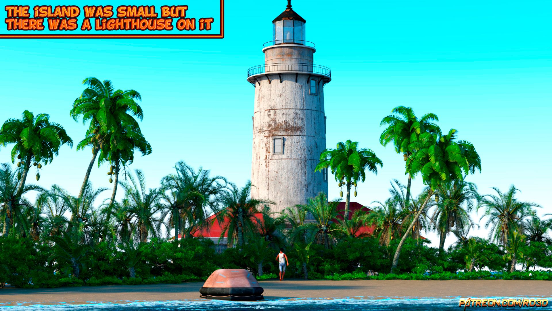Lust Predators – Hijab Amatures [Real-Deal 3D] Lust Island - Page 7