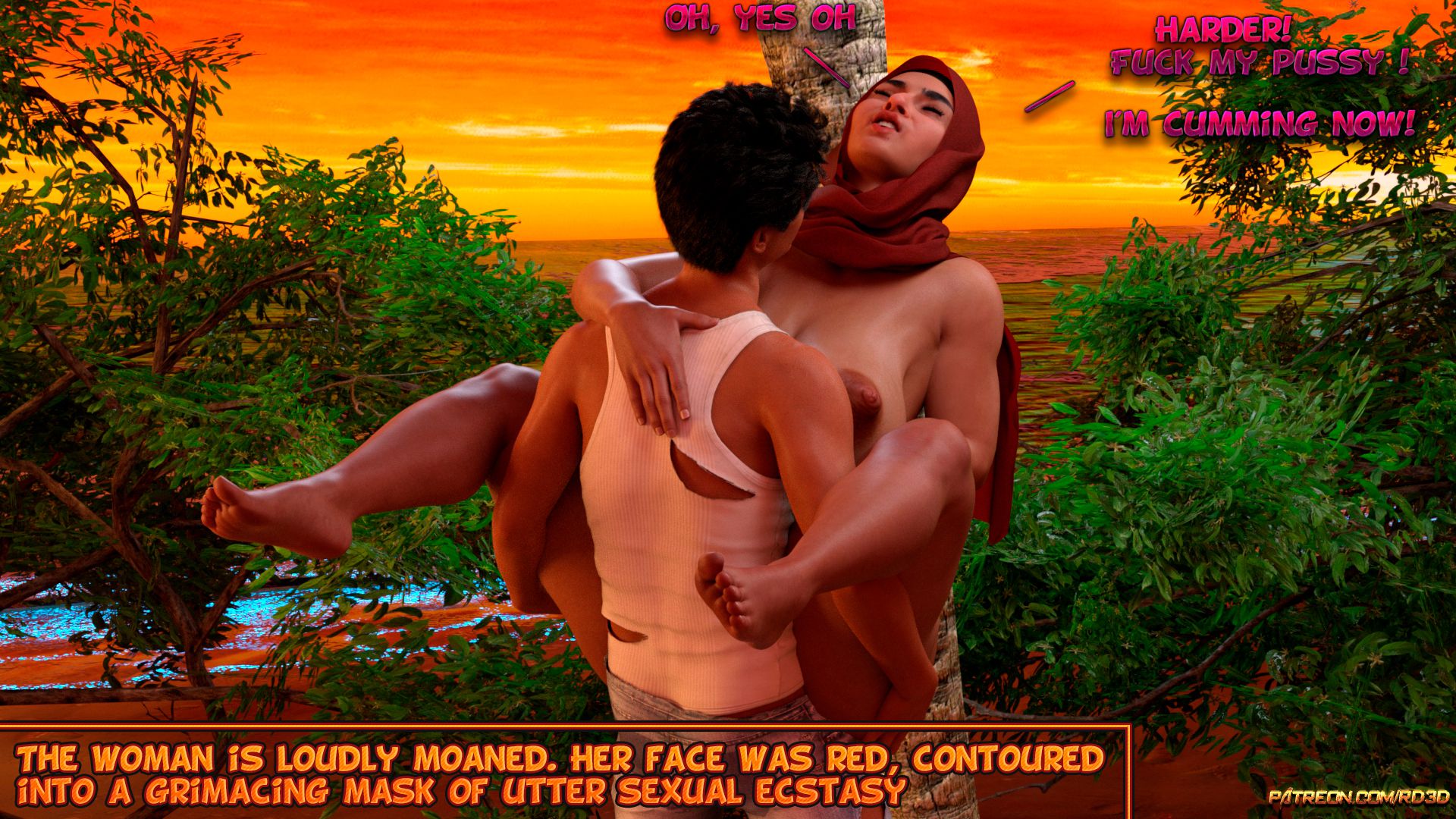 Lust Predators – Hijab Amatures [Real-Deal 3D] Lust Island - Page 71