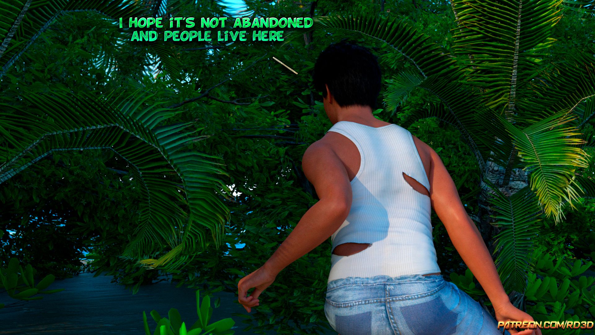 Lust Predators – Hijab Amatures [Real-Deal 3D] Lust Island - Page 8