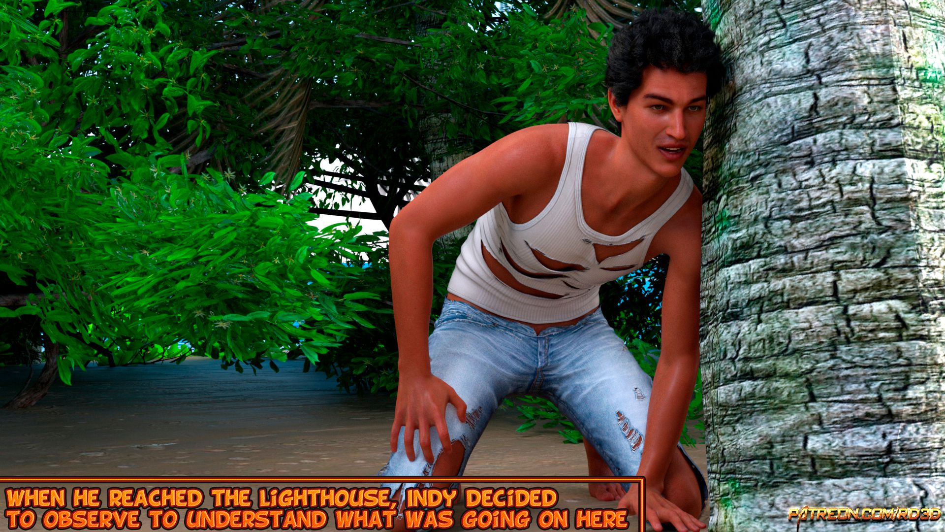 Lust Predators – Hijab Amatures [Real-Deal 3D] Lust Island - Page 9