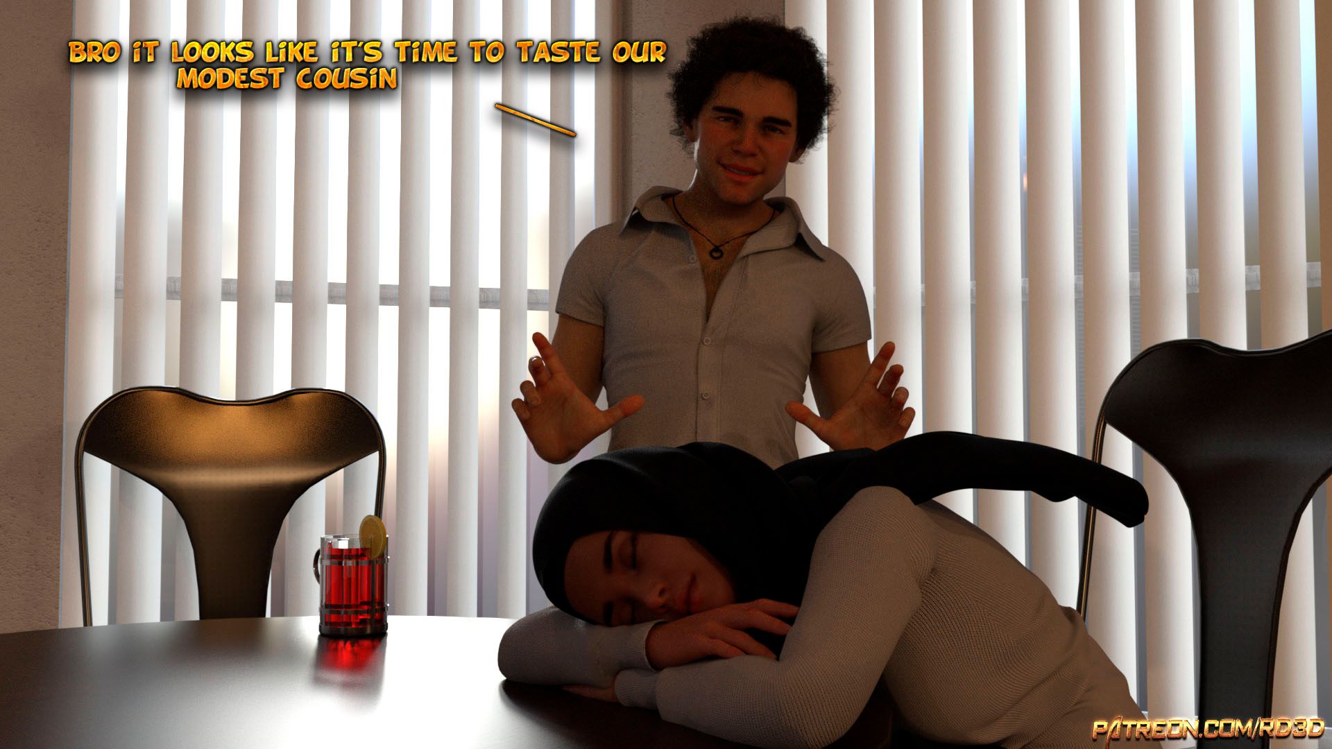 Lust Predators – Hijab Amatures [Real-Deal 3D] Unexpected Surprise - Page 10