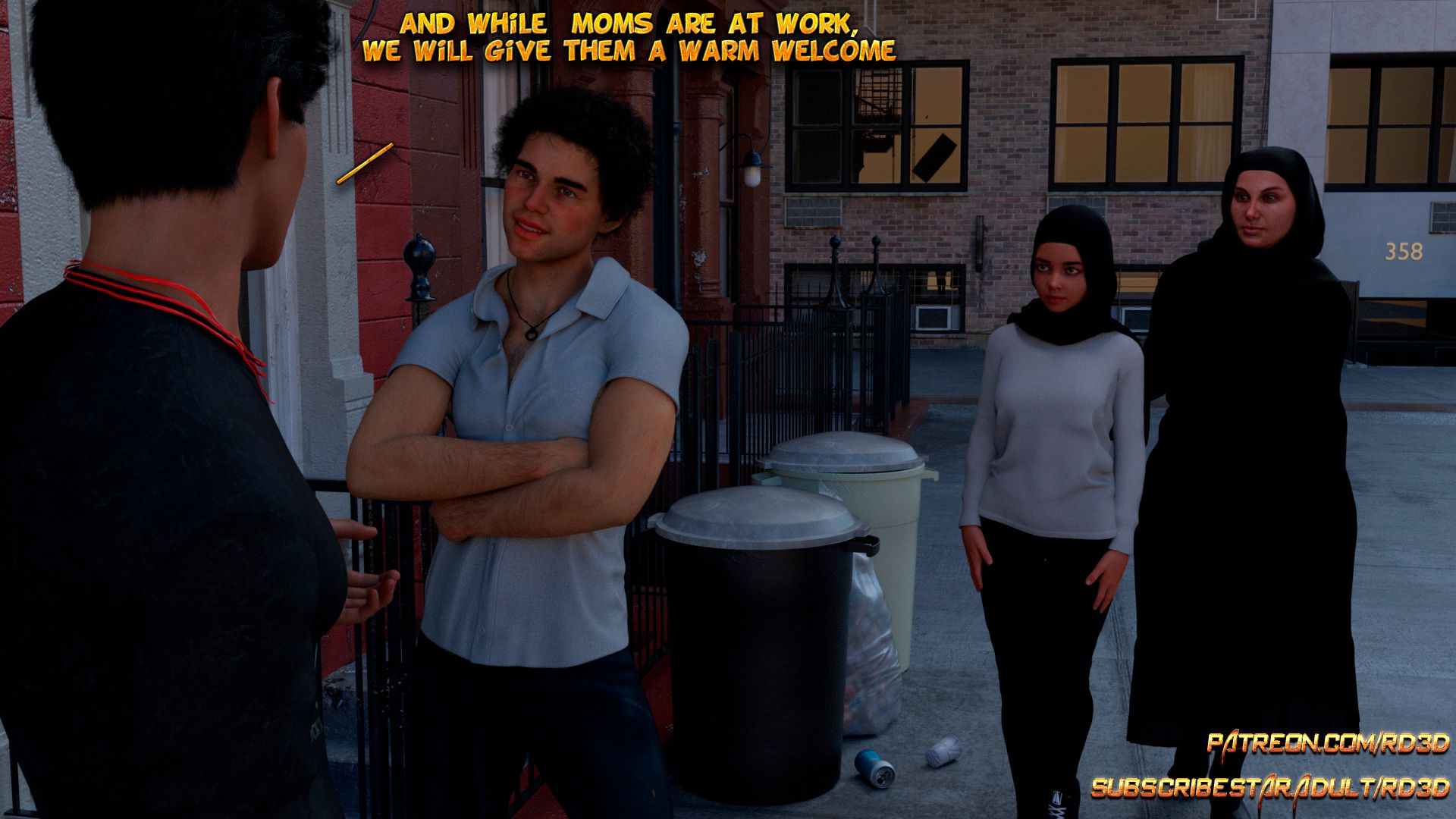 Lust Predators – Hijab Amatures [Real-Deal 3D] Unexpected Surprise - Page 2
