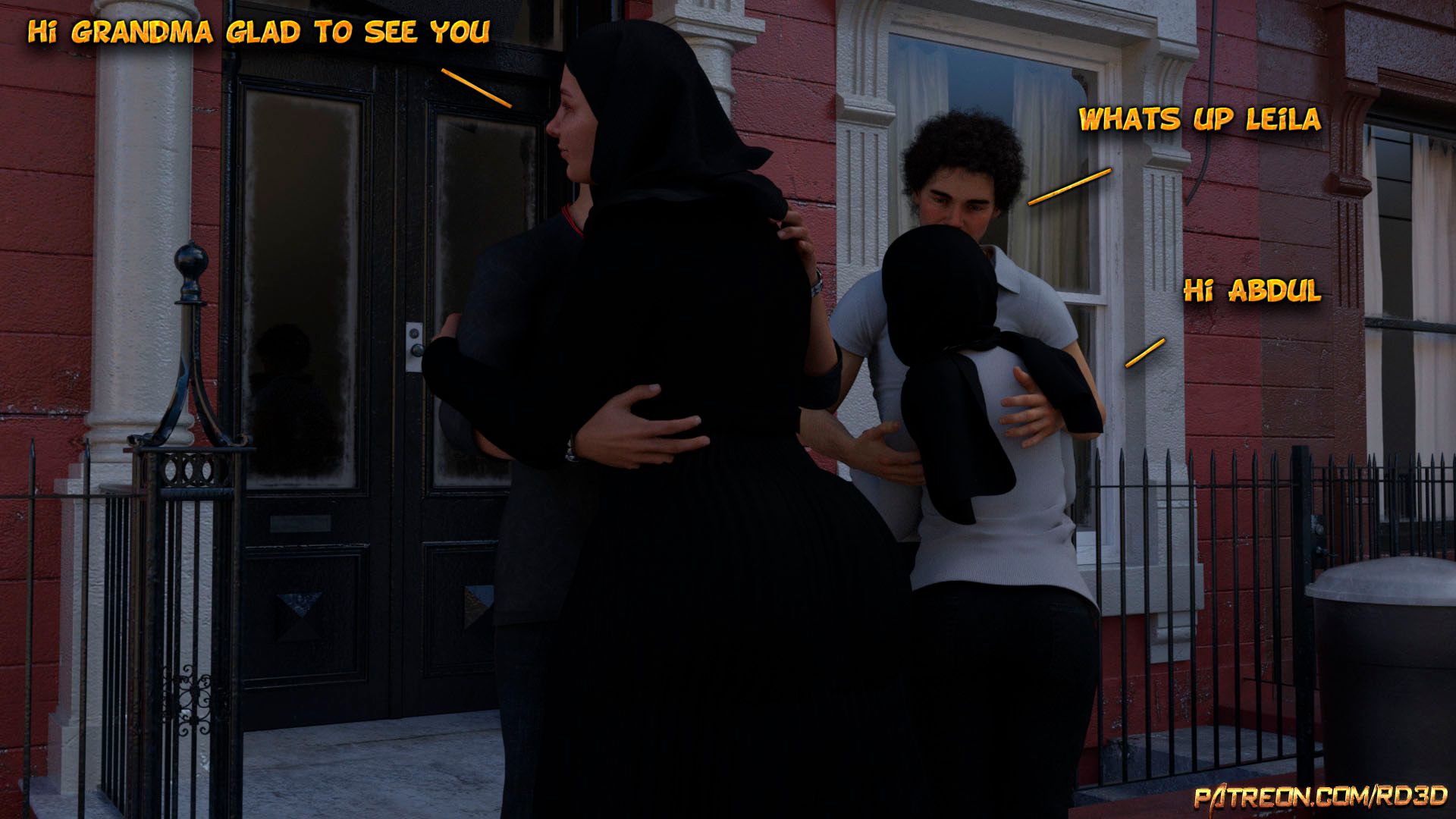Lust Predators – Hijab Amatures [Real-Deal 3D] Unexpected Surprise - Page 3