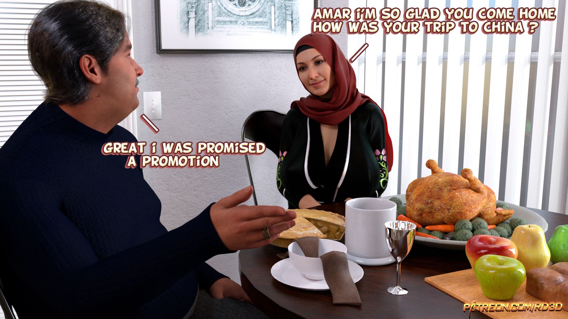 Lust Predators – Hijab Amatures [Real-Deal 3D] Chapter 1 - Page 2
