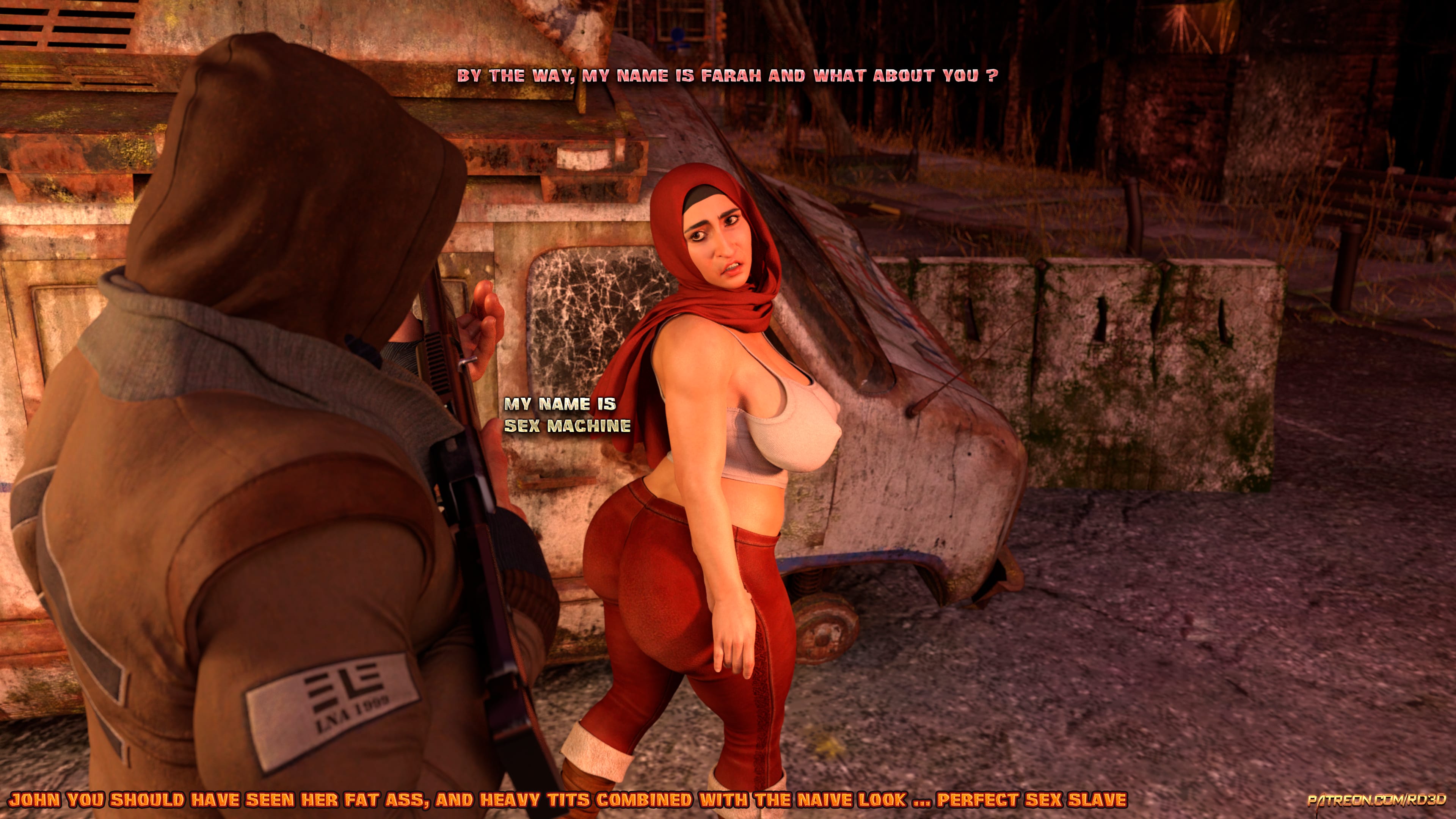 Lust Predators – Hijab Amatures [Real-Deal 3D] Lust Wasteland - Chapter 10 - Page 14