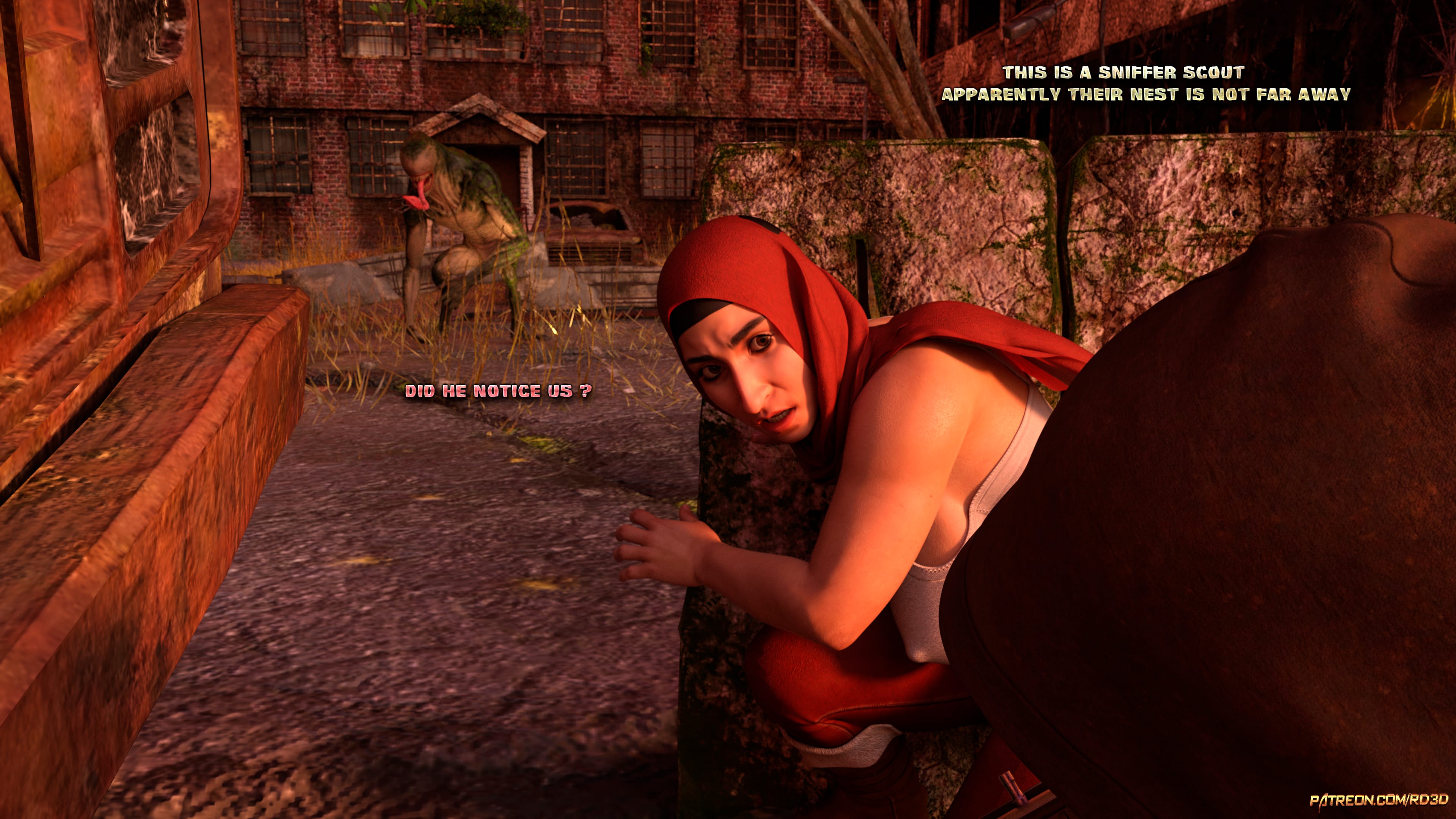 Lust Predators – Hijab Amatures [Real-Deal 3D] Lust Wasteland - Chapter 10 - Page 18