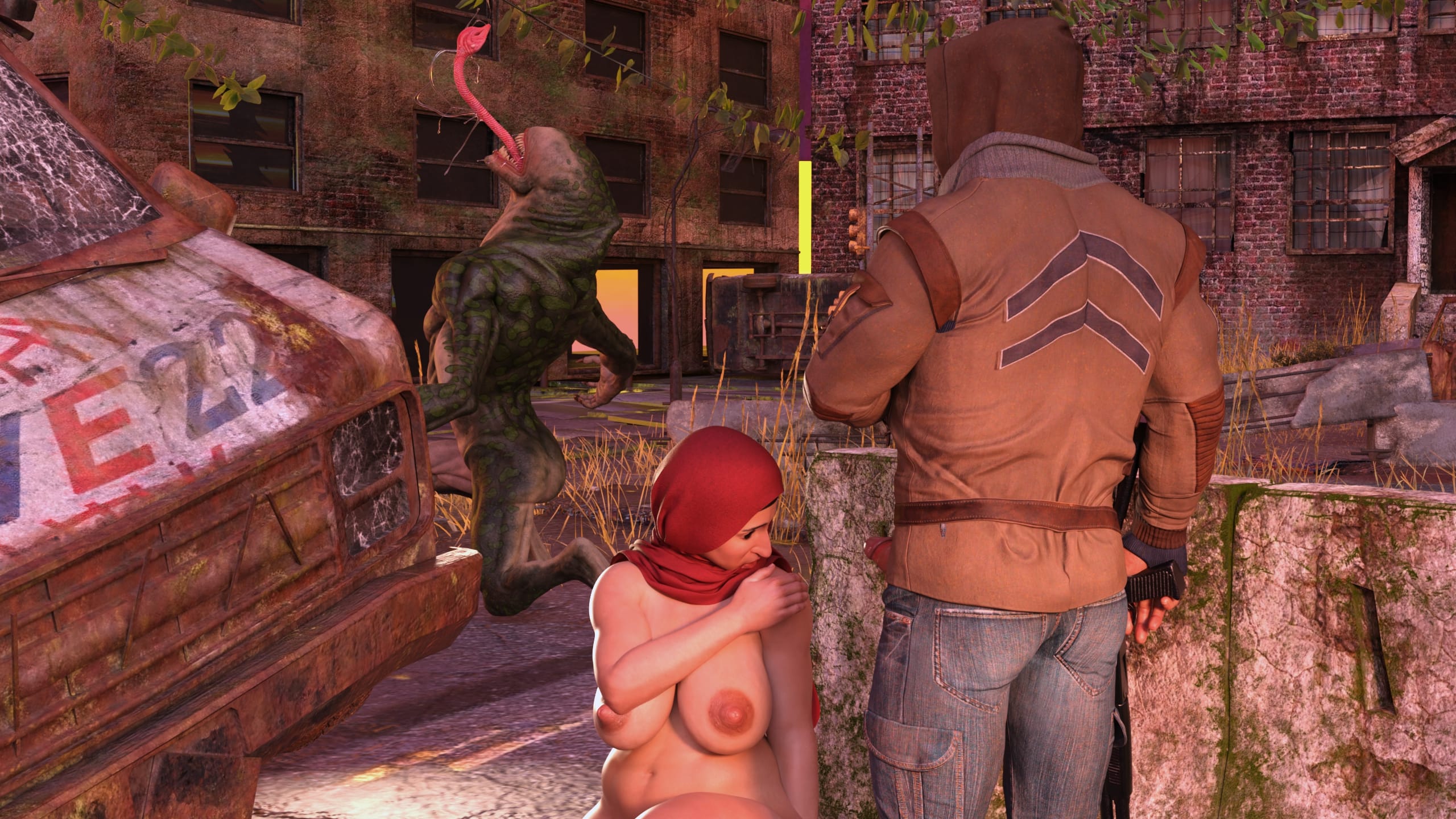 Lust Predators – Hijab Amatures [Real-Deal 3D] Lust Wasteland - Chapter 10 - Page 32